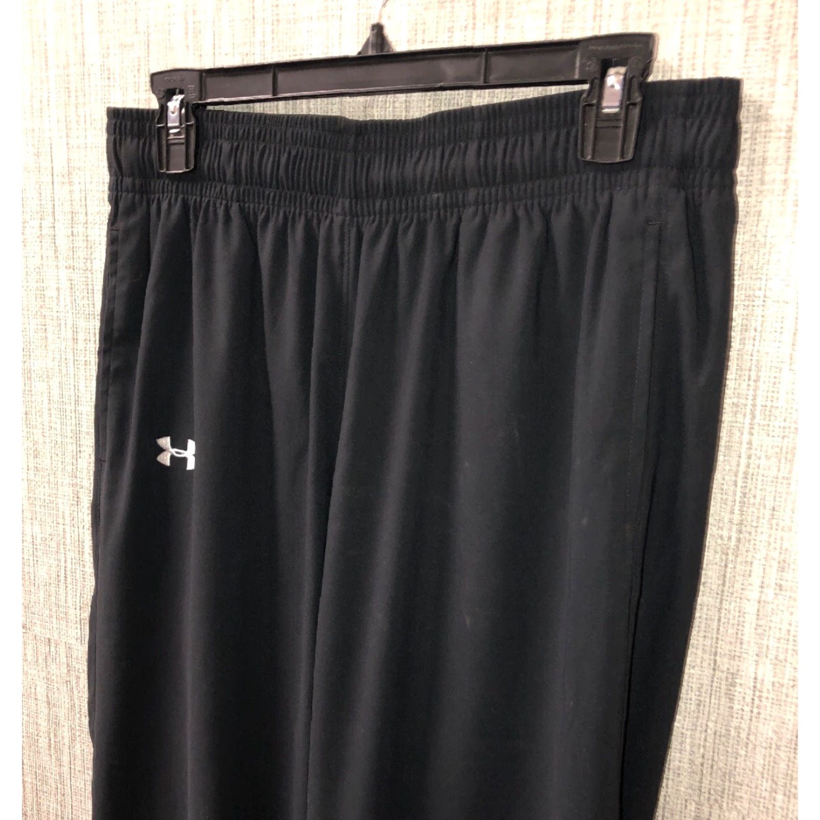 Under Armour VINTAGE Under Armour Men's Activewear Sweatpants Size M Black Athletic Pants Size US 31 - 2 Thumbnail