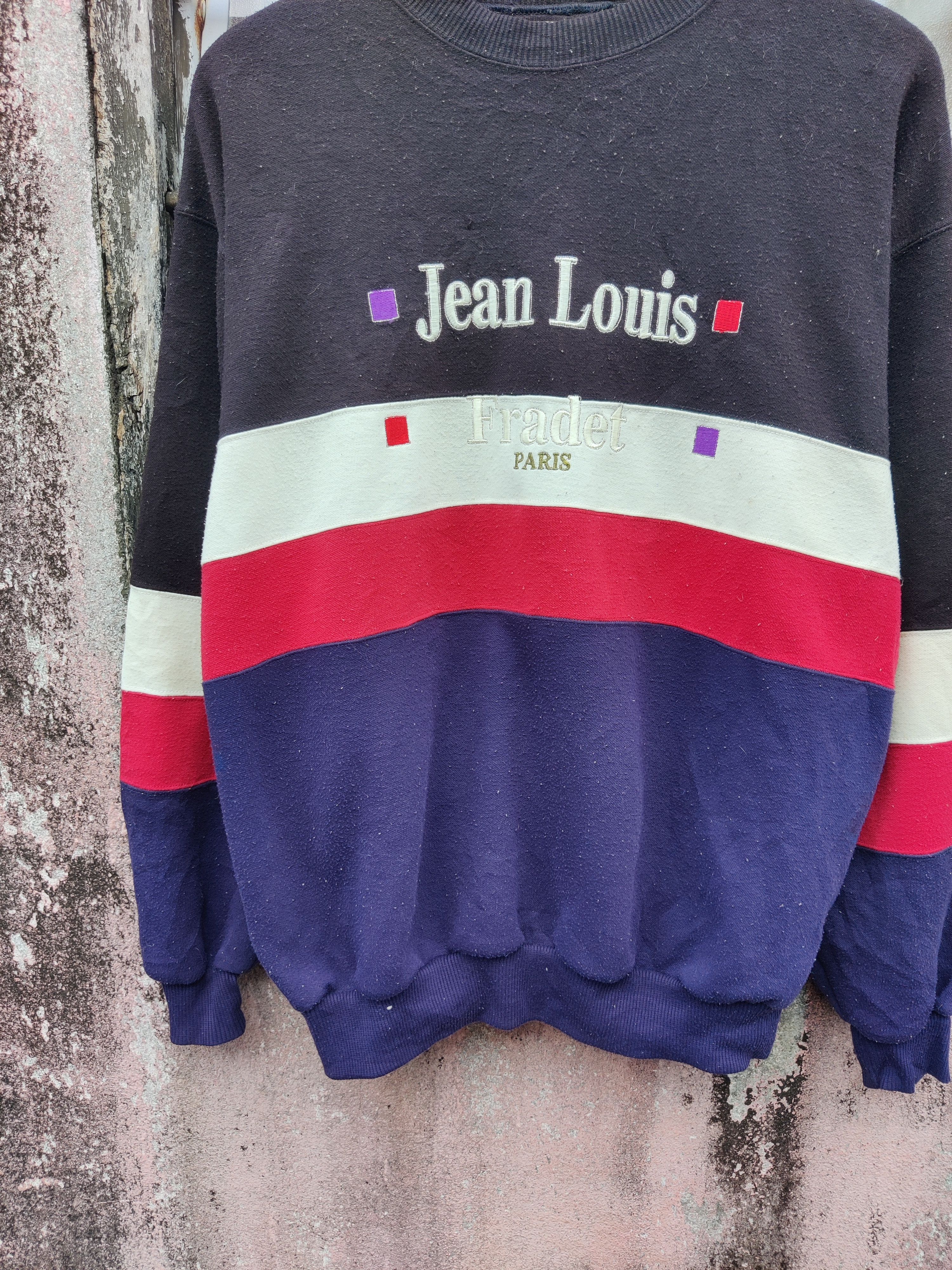 Vintage Vintage Archive Jean Louis Frader Paris Spellout Sweatshirt Size US M / EU 48-50 / 2 - 4 Thumbnail