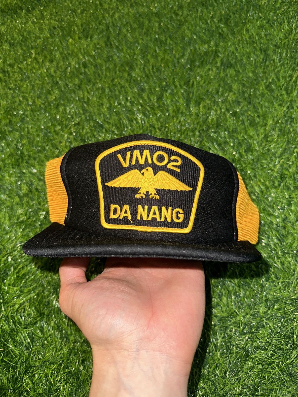 Vintage Vintage vm02 da nang vietnam war air base adjustable hat Size ONE SIZE - 2 Thumbnail