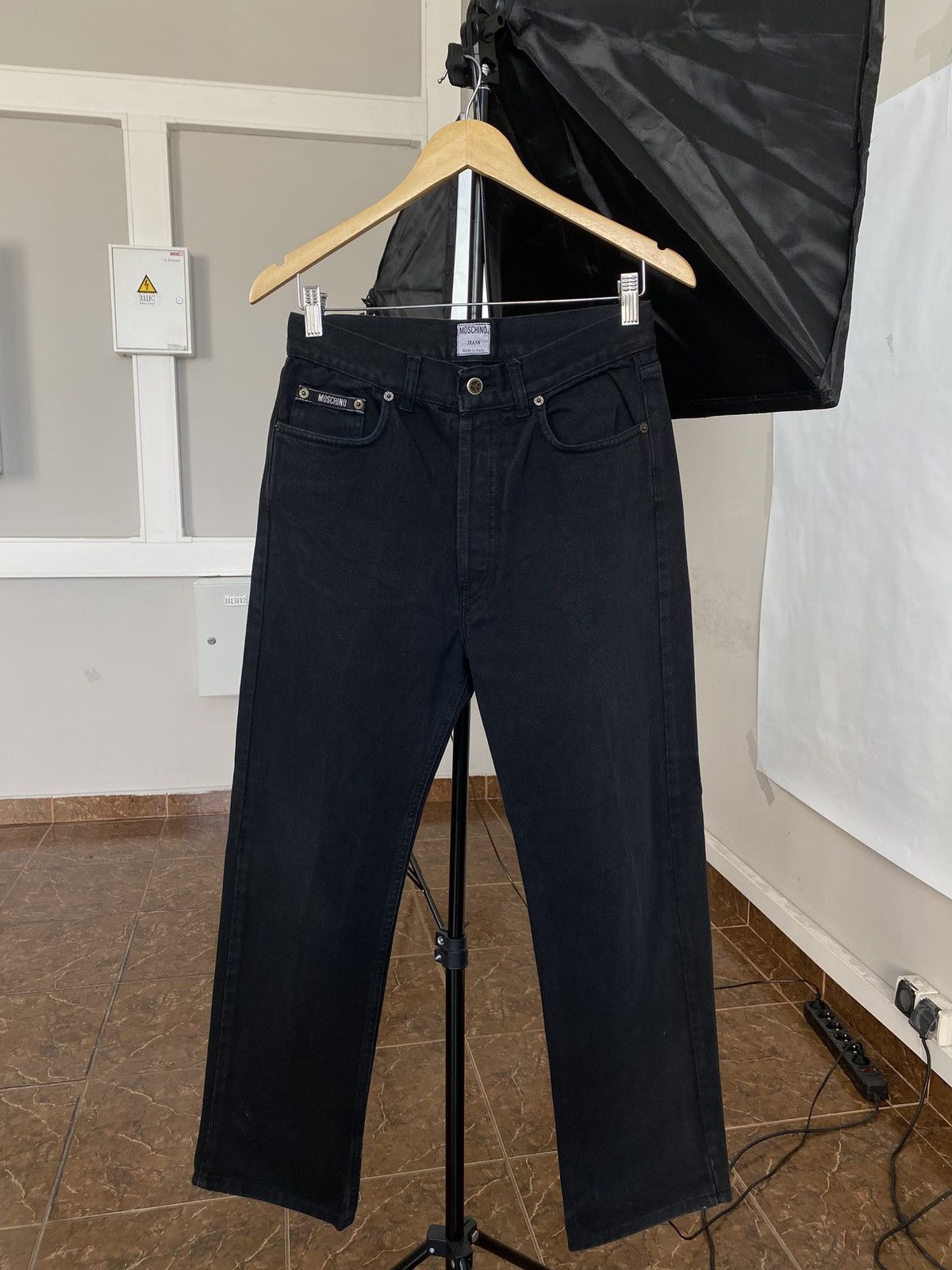 Moschino 🇮🇹 Vintage 90s MOSCHINO jeans made in Italy rare retro Y2K Size US 32 / EU 48 - 4 Thumbnail