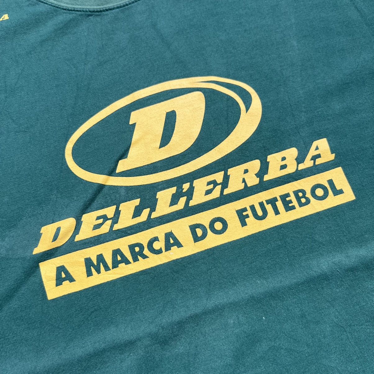 Vintage Vintage 90’s Dellerba Artistic Soccer T-Shirt Size US L / EU 52-54 / 3 - 3 Thumbnail