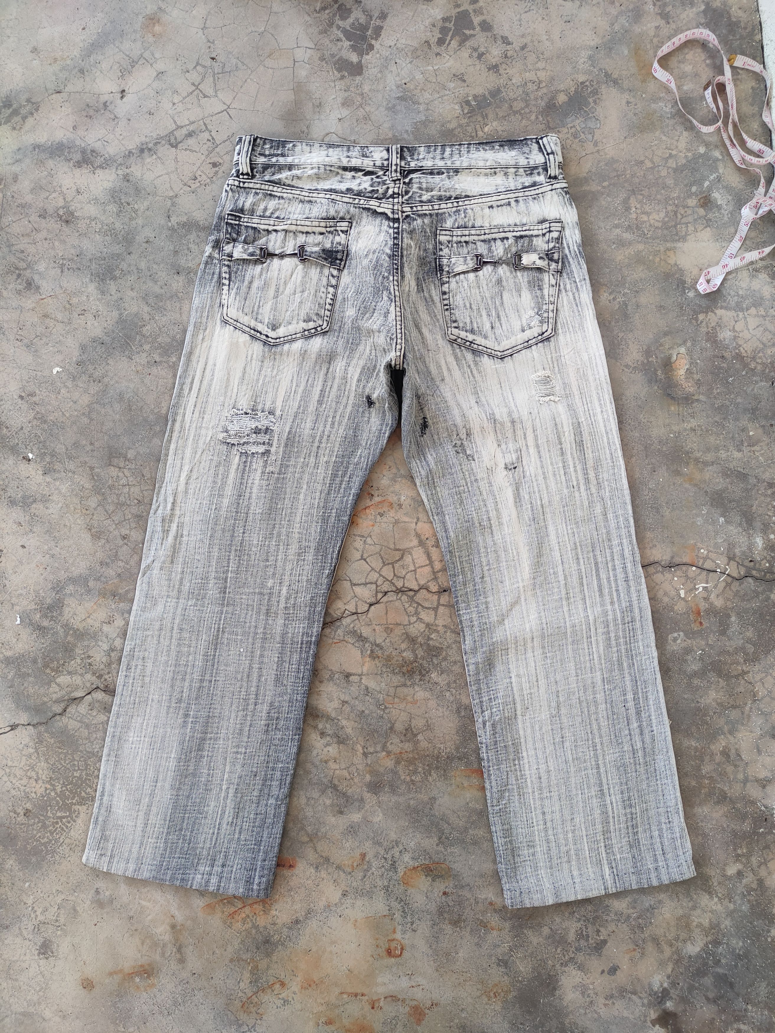 Japanese Brand W34 VINTAGE JAPANESE FADED DISTRESSED JEANS PANTS Size US 34 / EU 50 - 1 Thumbnail