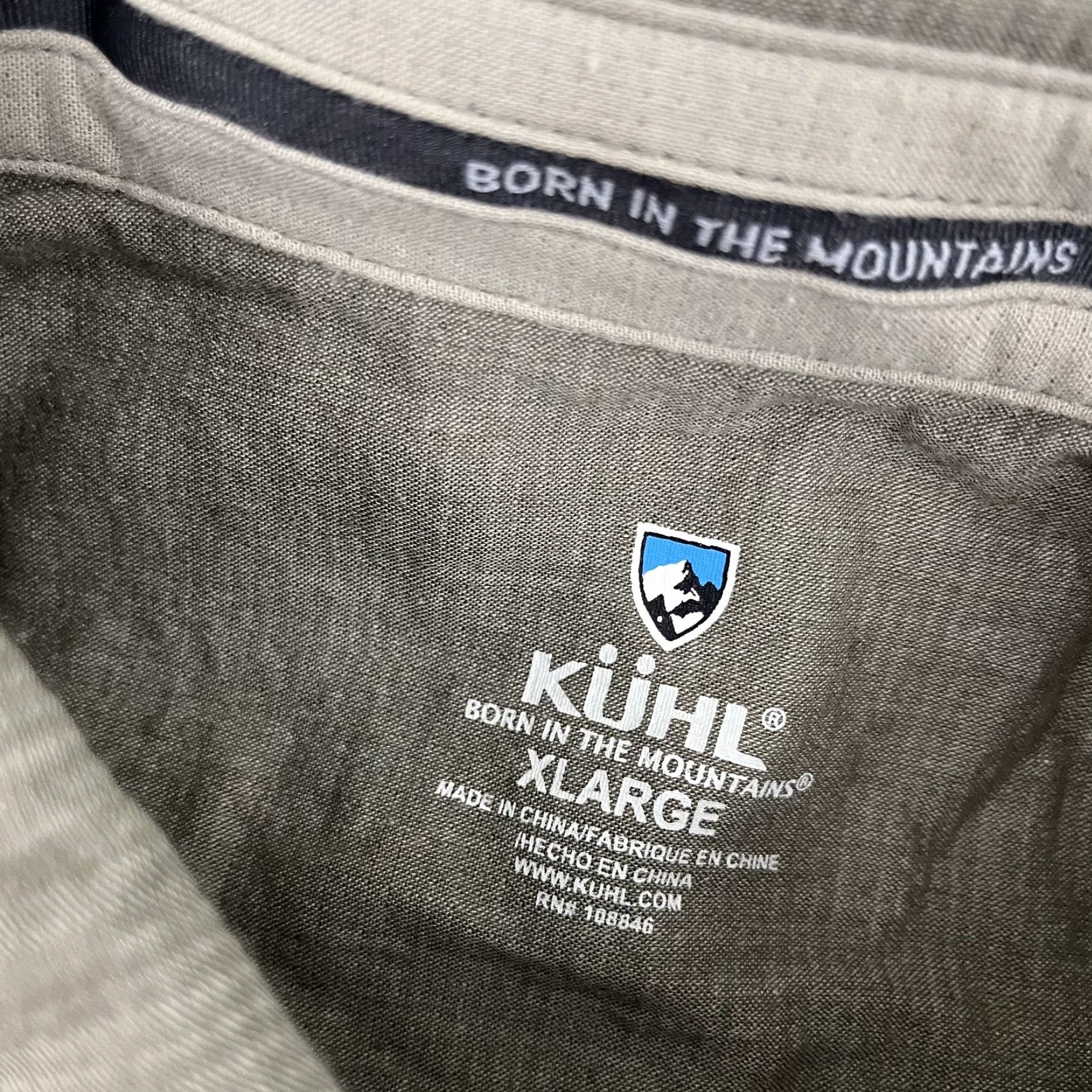 X-LARGE Kuhl Berlin Shirt Mens XL X-Large Green Hiking Casual Gorpcore Button Down Size US XL / EU 56 / 4 - 2 Thumbnail