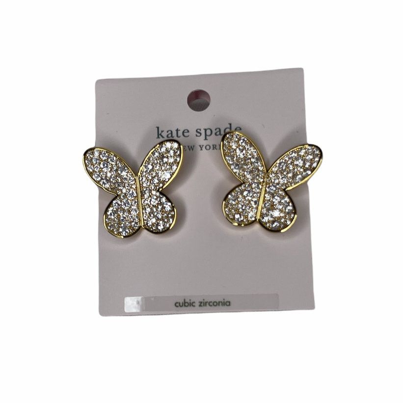 Kate Spade Kate spade in a flutter statement Earrings Butterfly studs Size ONE SIZE - 1 Thumbnail