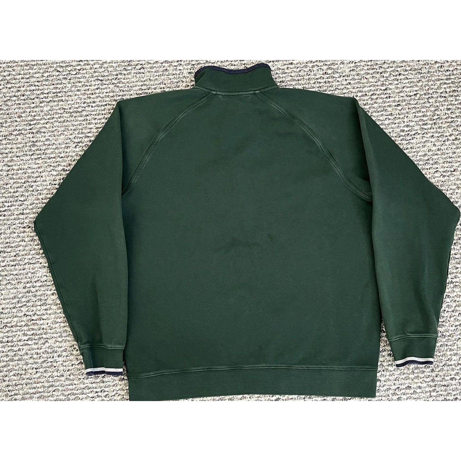 Brooks Brothers VINTAGE Brooks Brothers Country Club Sweater Mens M Green Quarter Zip Pima Golf Size US M / EU 48-50 / 2 - 6 Thumbnail