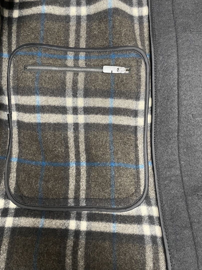 Burberry BURBERRY Mens Hooded Wool Duffle Coat Size US L / EU 52-54 / 3 - 10 Thumbnail