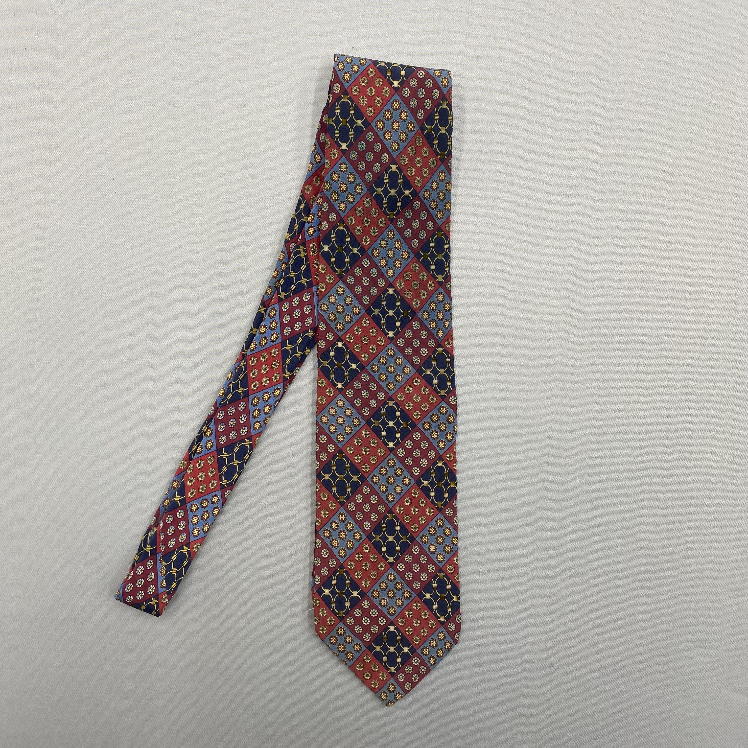 Christian Dior Monsieur Vintage Christian Dior SILK Necktie Cravate Pure Silk Size ONE SIZE - 4 Thumbnail
