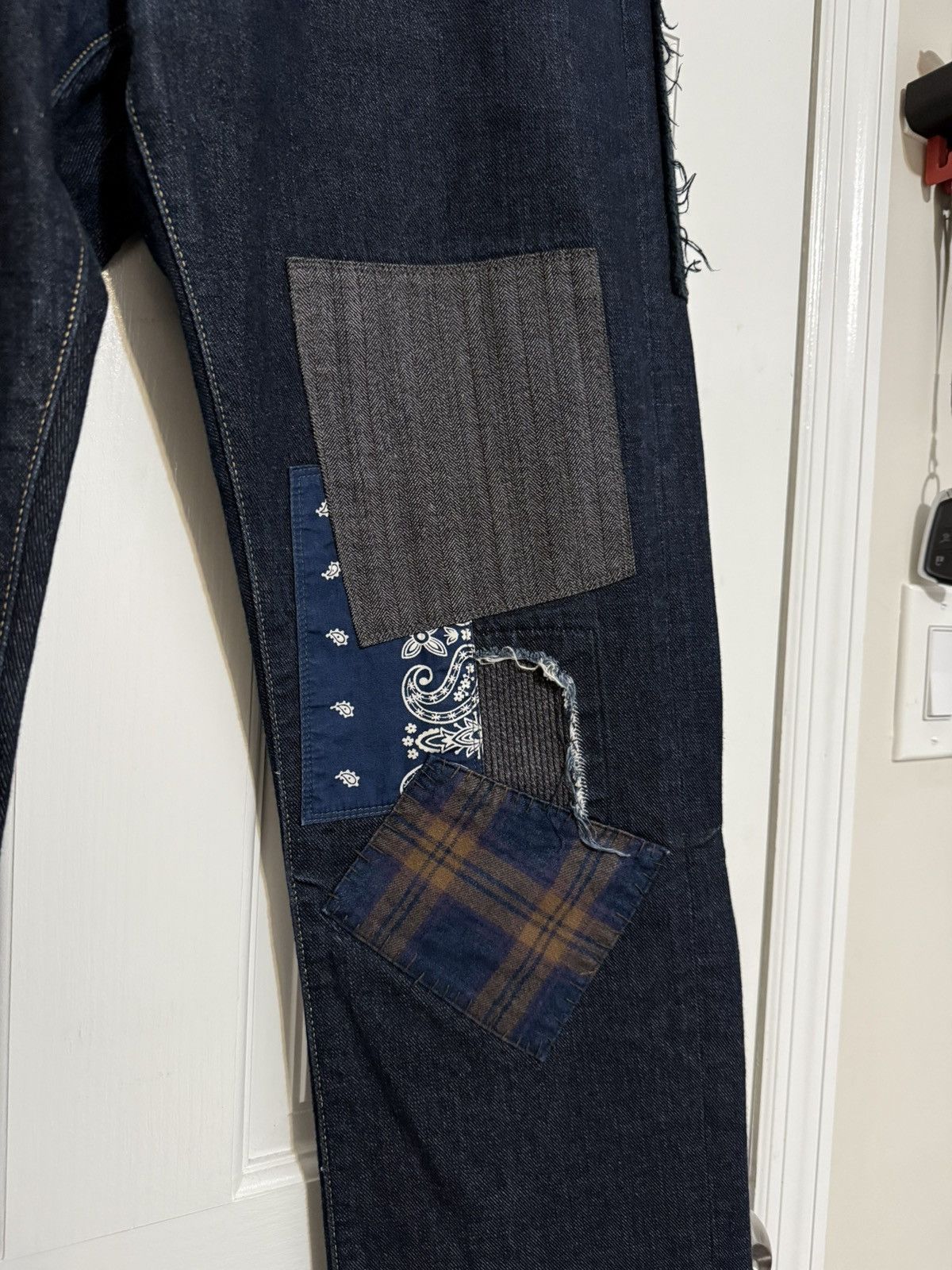 Junya Watanabe Man Denim Patchwork