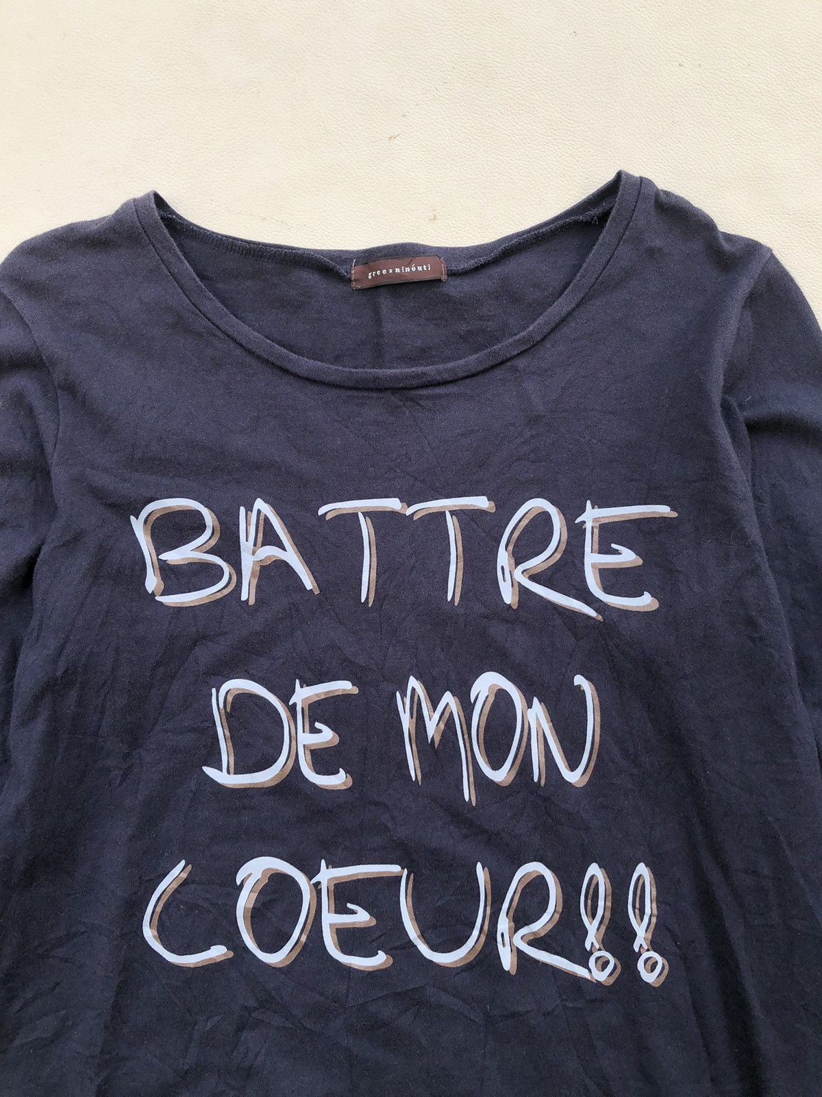 Hysteric Glamour Battre De Mon Coeur LongSleeve Rock Punk Style Size US M / EU 48-50 / 2 - 3 Thumbnail