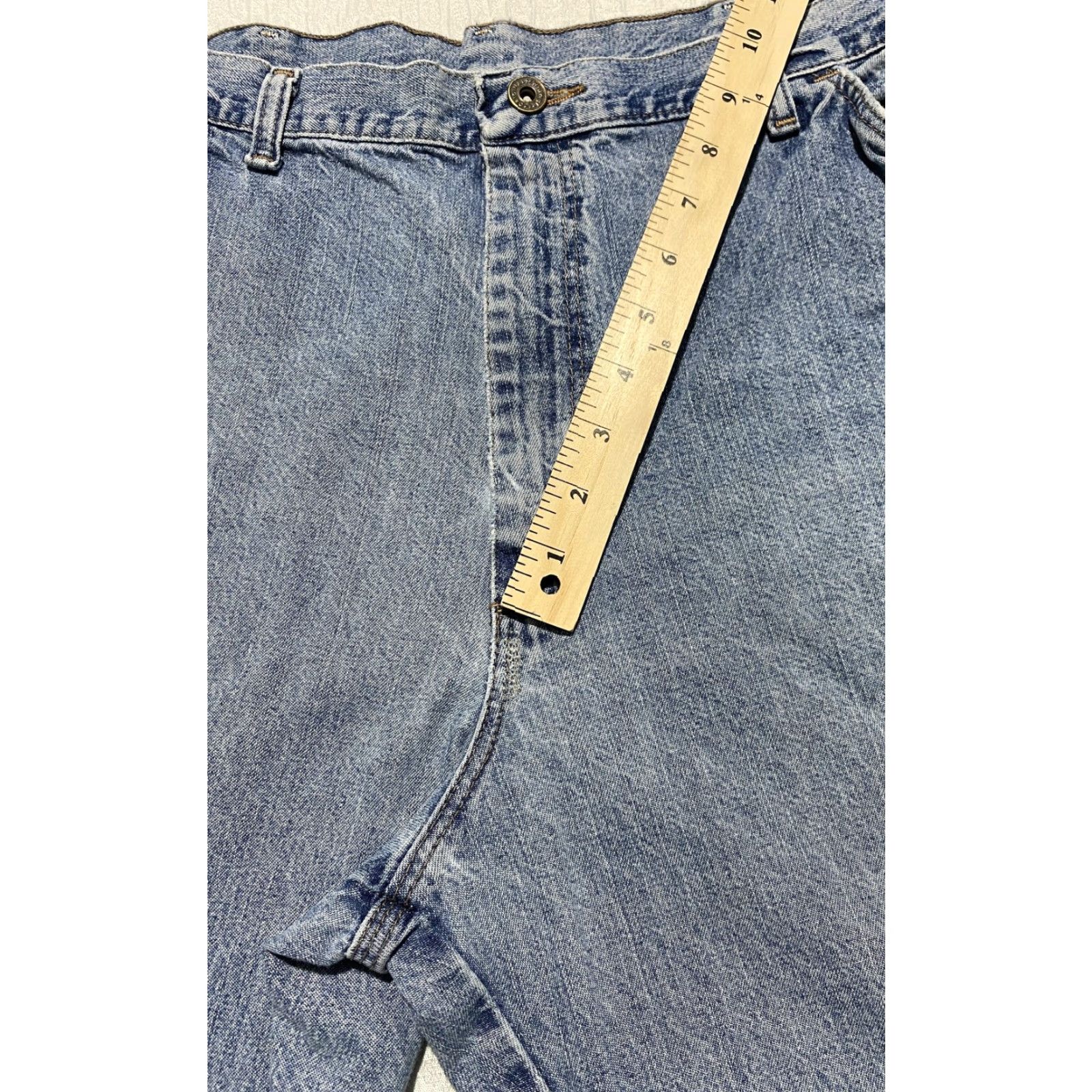 Wrangler Wrangler Jeans Mens 38x30 Blue Carpenter Hammer Loop Workwear Denim Utility Size US 38 / EU 54 - 4 Thumbnail