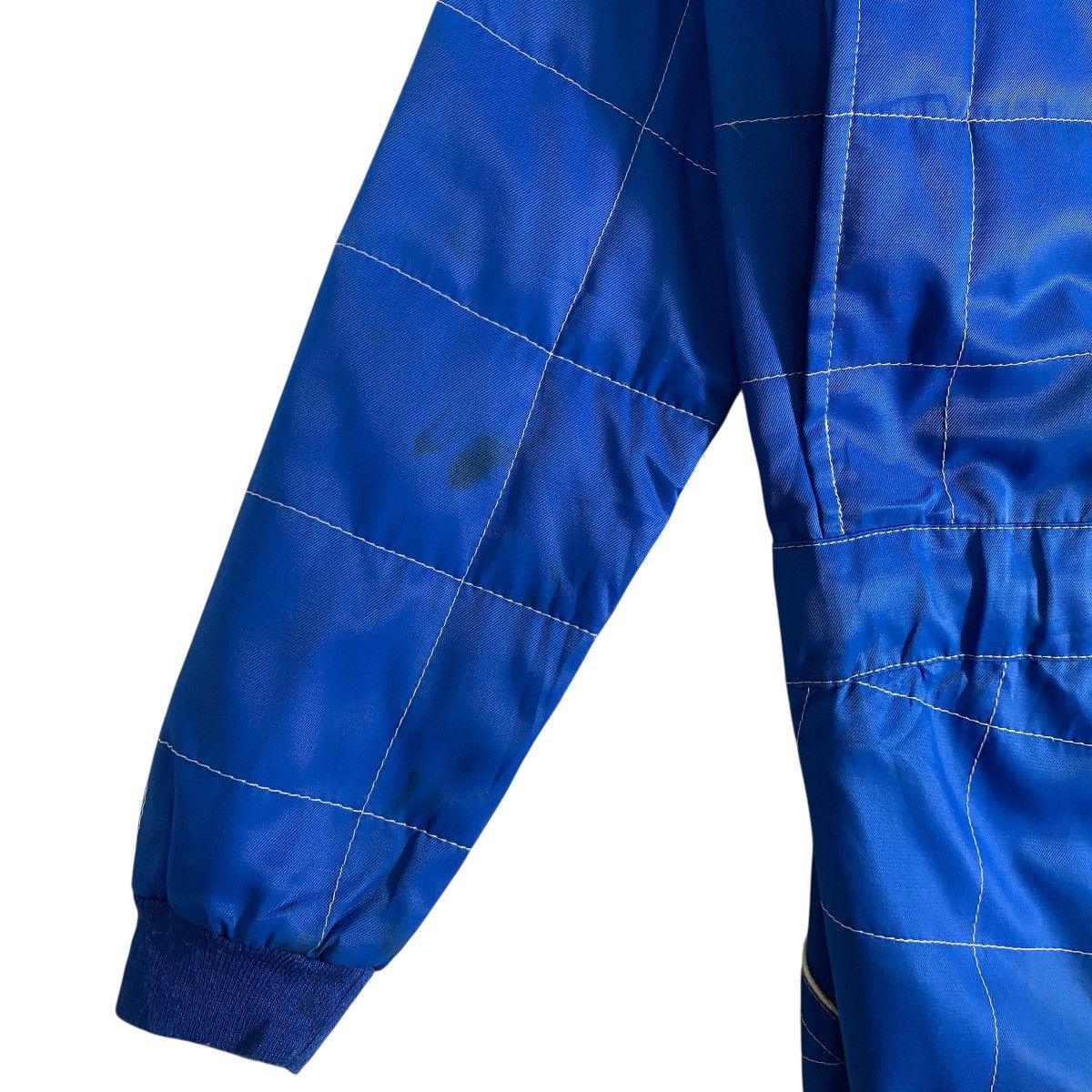 Japanese Brand Vintage Sparco R513 Racing Team Race For Win Blue Mens Suit Size US M / EU 48-50 / 2 - 19 Thumbnail