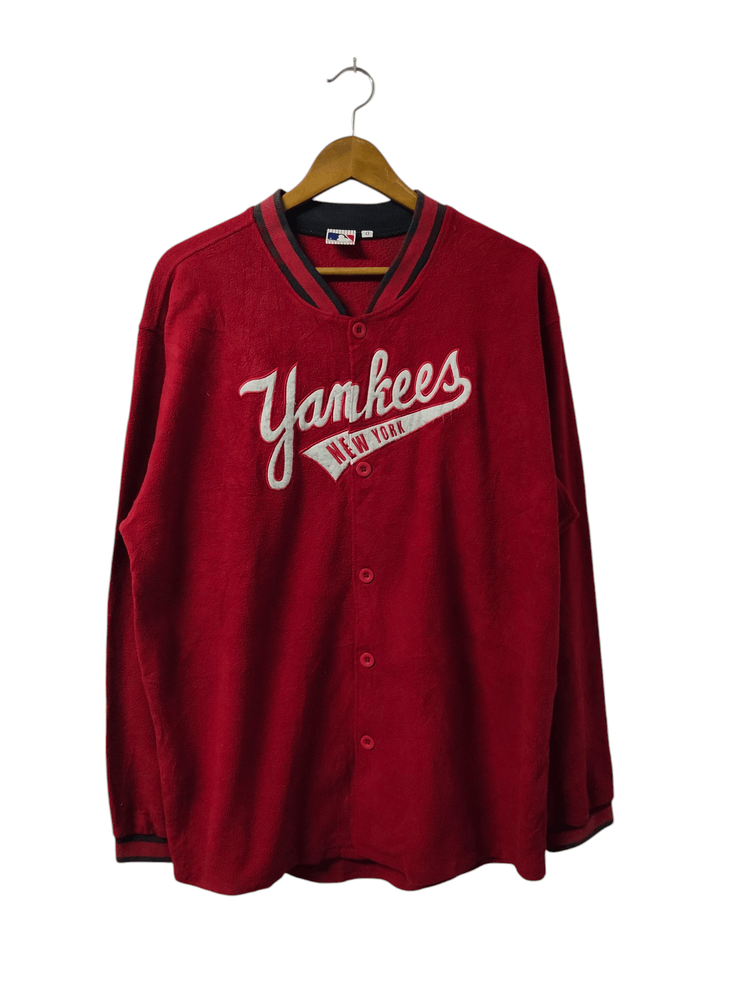 New York Yankees vintage NEW YORK YANKEES fleece jacket sweater Size US XL / EU 56 / 4 - 1 Thumbnail