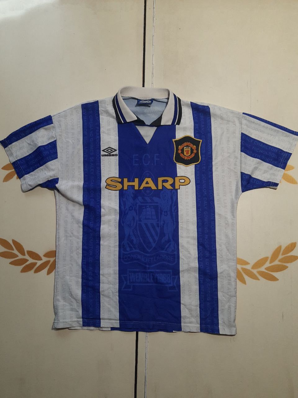 Umbro Umbro Manchester United Third Jersey 1994-1996 Size US L / EU 52-54 / 3 - 1 Thumbnail