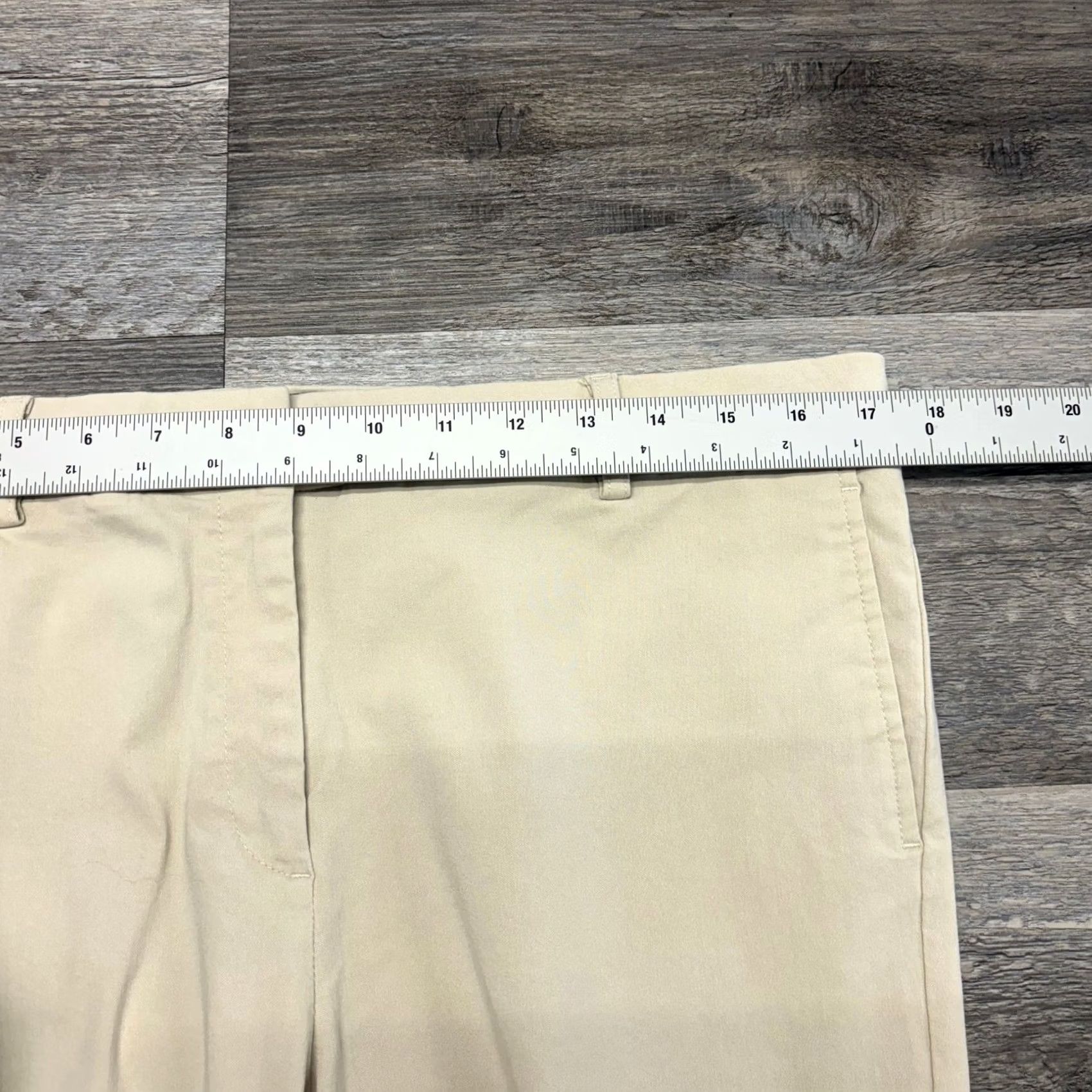 J. Jill VINTAGE J.Jill Wearever Collection Cream Womens 14 Refined Twill Woven Trousers Pants Dress Pants Womens 14 Cream Refined Twill Travel Pants Mens? Size 36" / US 14 / IT 50 - 7 Thumbnail