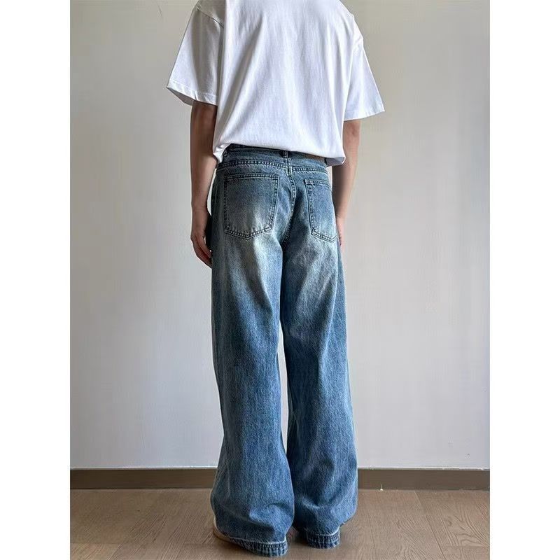 Japanese Brand × Jean Light Blue Classic Vintage Washed Casual Jeans Size US 32 / EU 48 - 5 Thumbnail