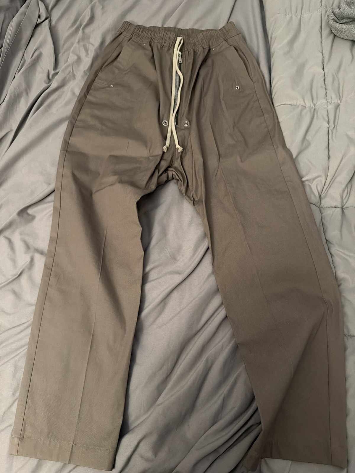 Rick Owens Rick Owens Bela Zip-up Trousers Size US 34 / EU 50 - 1 Thumbnail