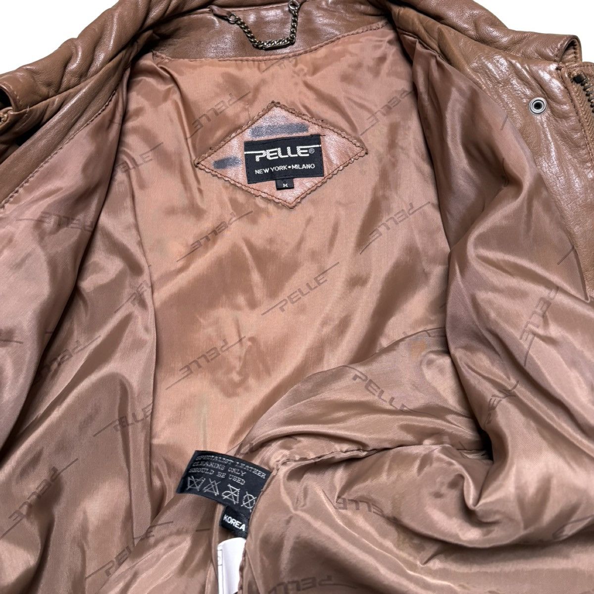 Other Vintage Pelle NY Milano Leather Jacket M Bomber Flight A2 Size US M / EU 48-50 / 2 - 3 Thumbnail