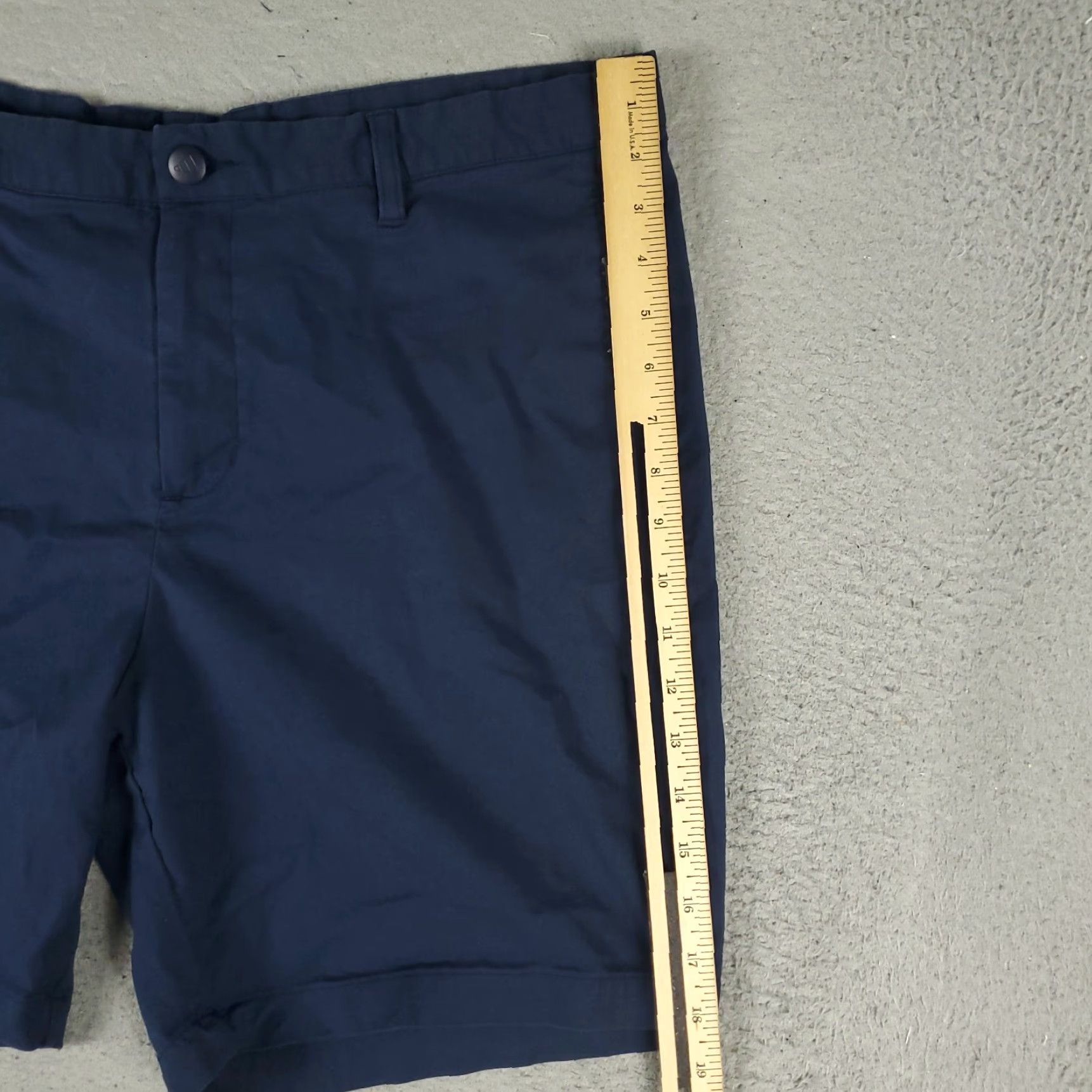 Adidas Adidas Shorts Mens 38 Blue Golf Casual Flat Front Chino Slash Pockets Size US 38 / EU 54 - 5 Thumbnail