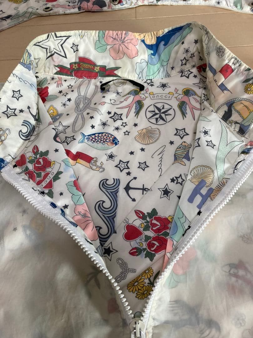 Gucci Gucci Nylon Parka - White, XL Rare Size US XL / EU 56 / 4 - 8 Thumbnail