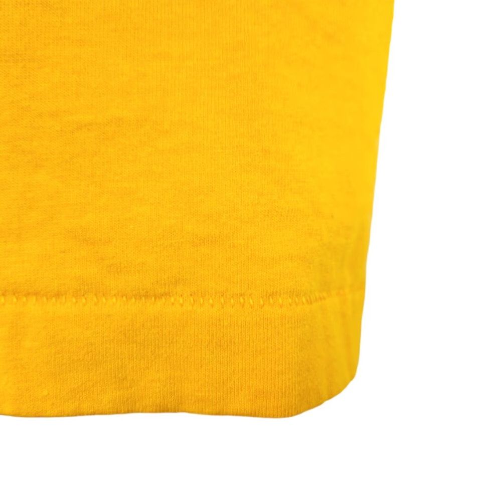 Fruit Of The Loom VINTAGE Grand Turk Diving T Shirt Mens XL 90s Undertoad Made In USA Yellow Cotton Blend Short Sleeve Crew Neck Size US L / EU 52-54 / 3 - 6 Thumbnail