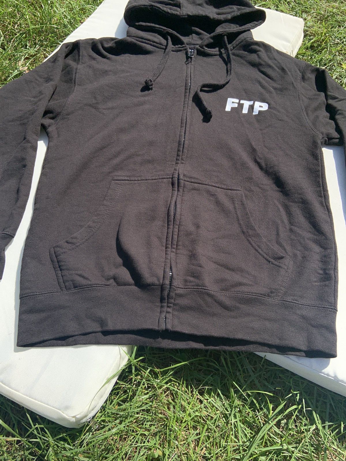 Fuck The Population FTP Logo Zip Up Hoodie Size US M / EU 48-50 / 2 - 6 Thumbnail