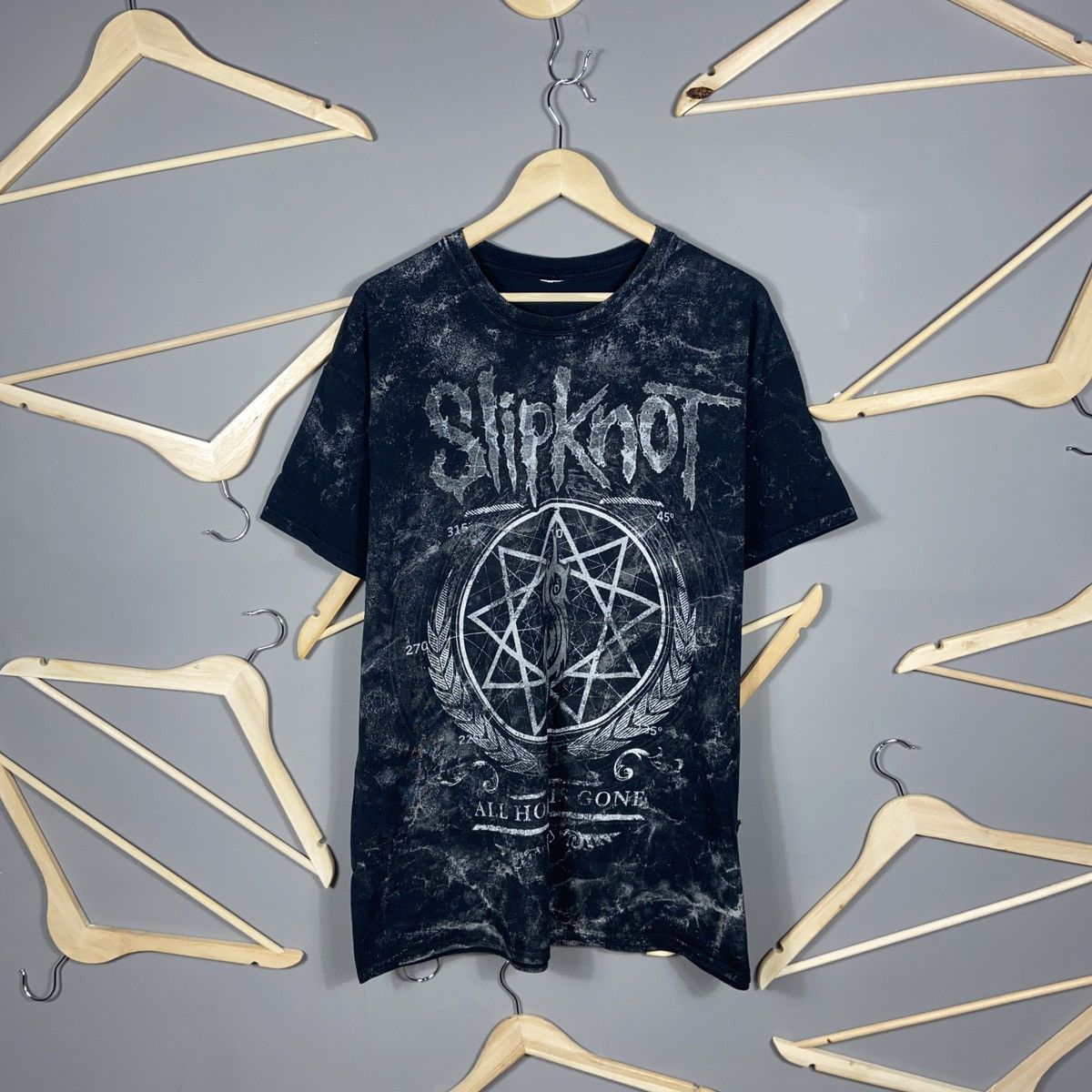 Band Tees Vintage Slipknot All Hope Is Gone Overprint T-shirt Size US XXL / EU 58 / 5 - 1 Thumbnail
