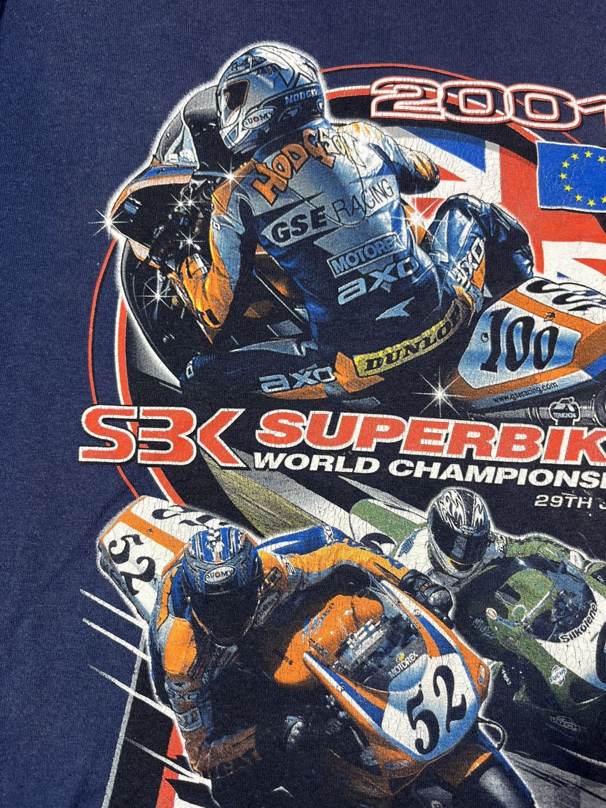 Ducati Vintage Superbike World Chamionship 2001 T Shirt Size US M / EU 48-50 / 2 - 5 Thumbnail