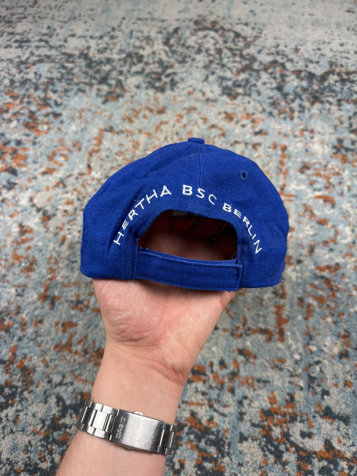 Other × Vintage Vintage 90s Hertha BSC Berlin football soccer blokecore hat Size ONE SIZE - 4 Thumbnail