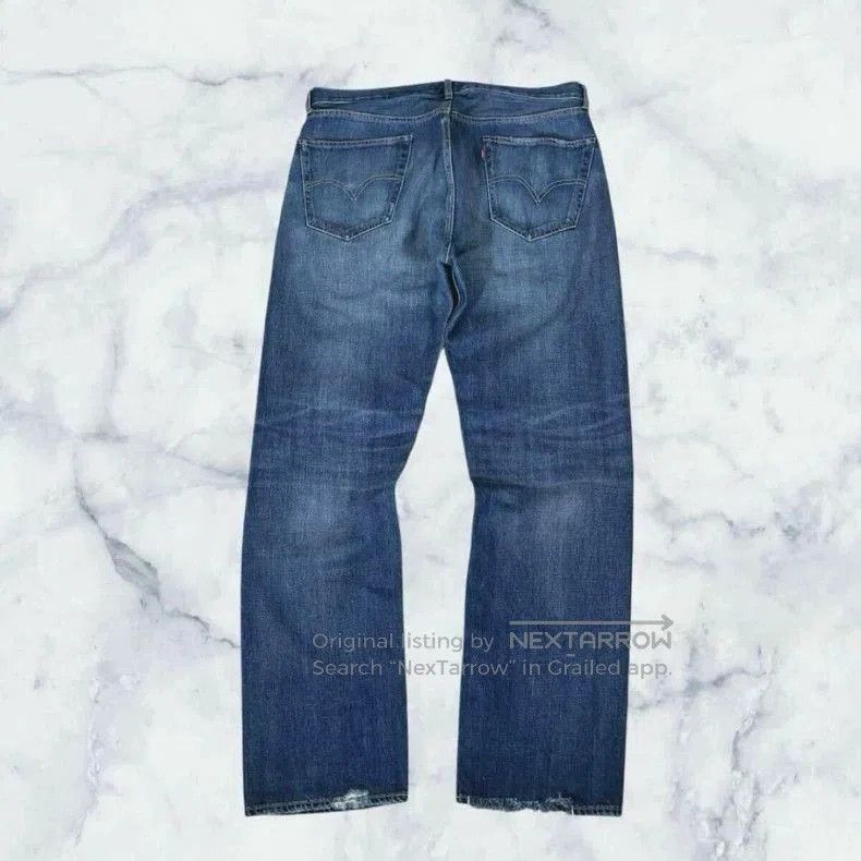 Junya Watanabe Junya Watanabe x Levi's Distressed Denim Pants. Size US 34 / EU 50 - 2 Thumbnail