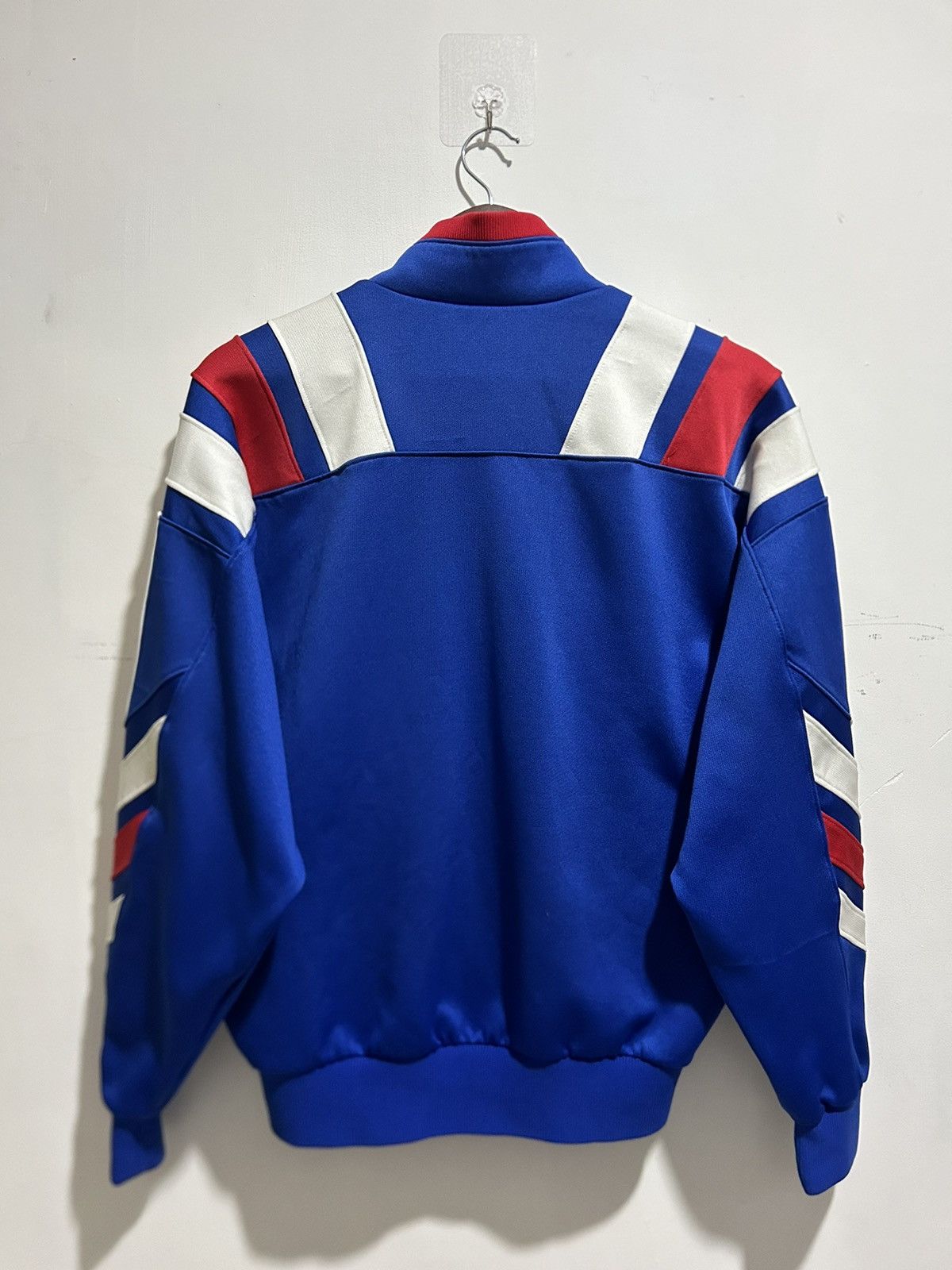 Adidas Vintage 1980s Adidas Descente 3 Stripes Track Jacket Size US L / EU 52-54 / 3 - 2 Thumbnail