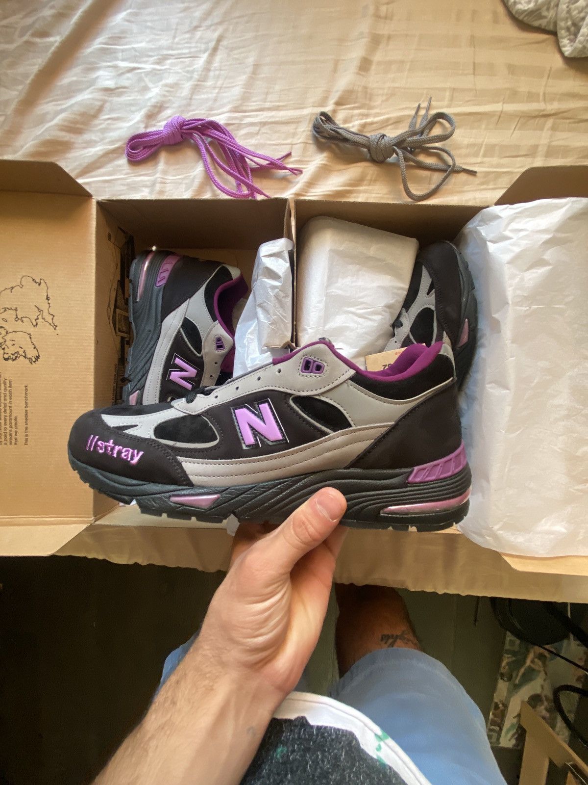 Stray Rats Stray Rats New Balance 991 Size US 11.5 / EU 44-45 - 2 Thumbnail