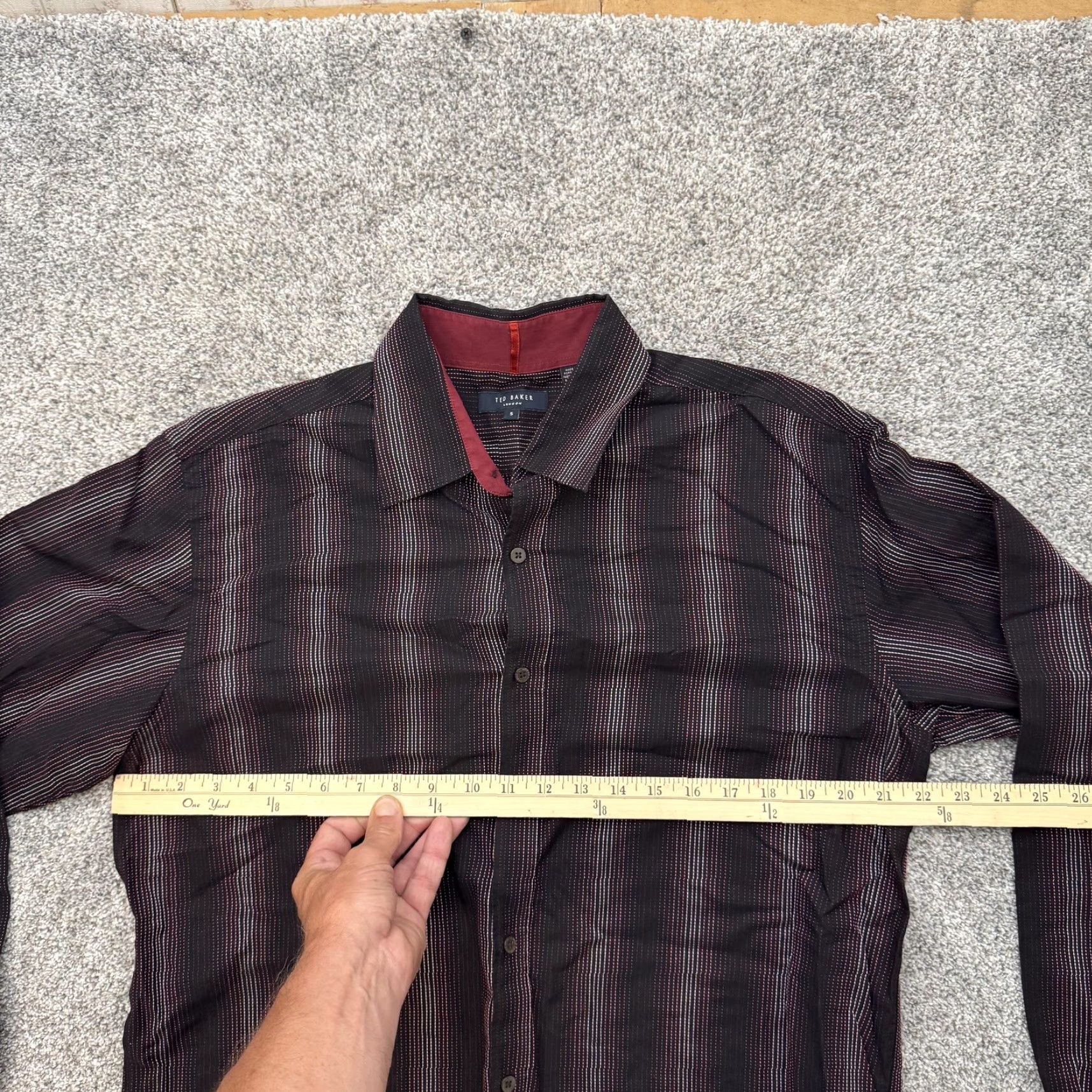 Ted Baker Ted Baker Shirt Womens 5 US 16 Kantha Stripes Business Casual Androgynous Chic Size XXL / US 16-18 / IT 52-54 - 3 Thumbnail