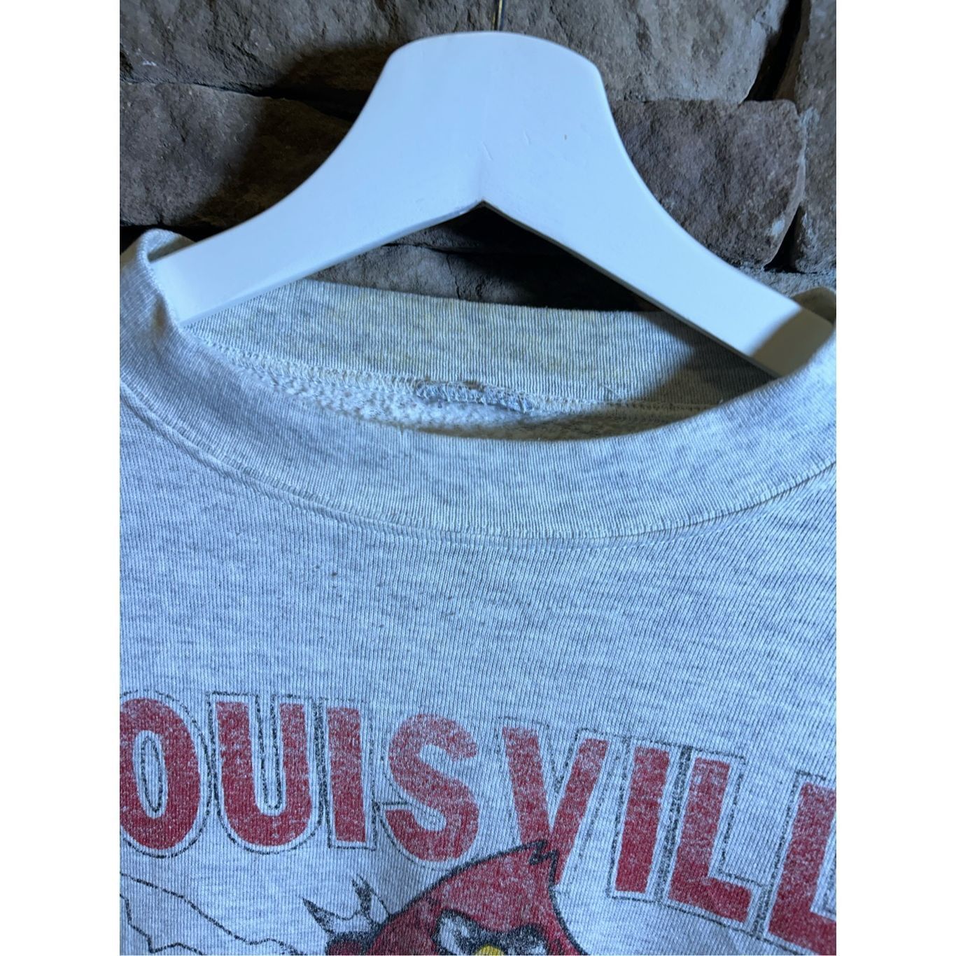 Vintage Vintage 1980s Louisville cardinals sweatshirt Crewneck Breakthrough Fire college Size US XL / EU 56 / 4 - 3 Thumbnail