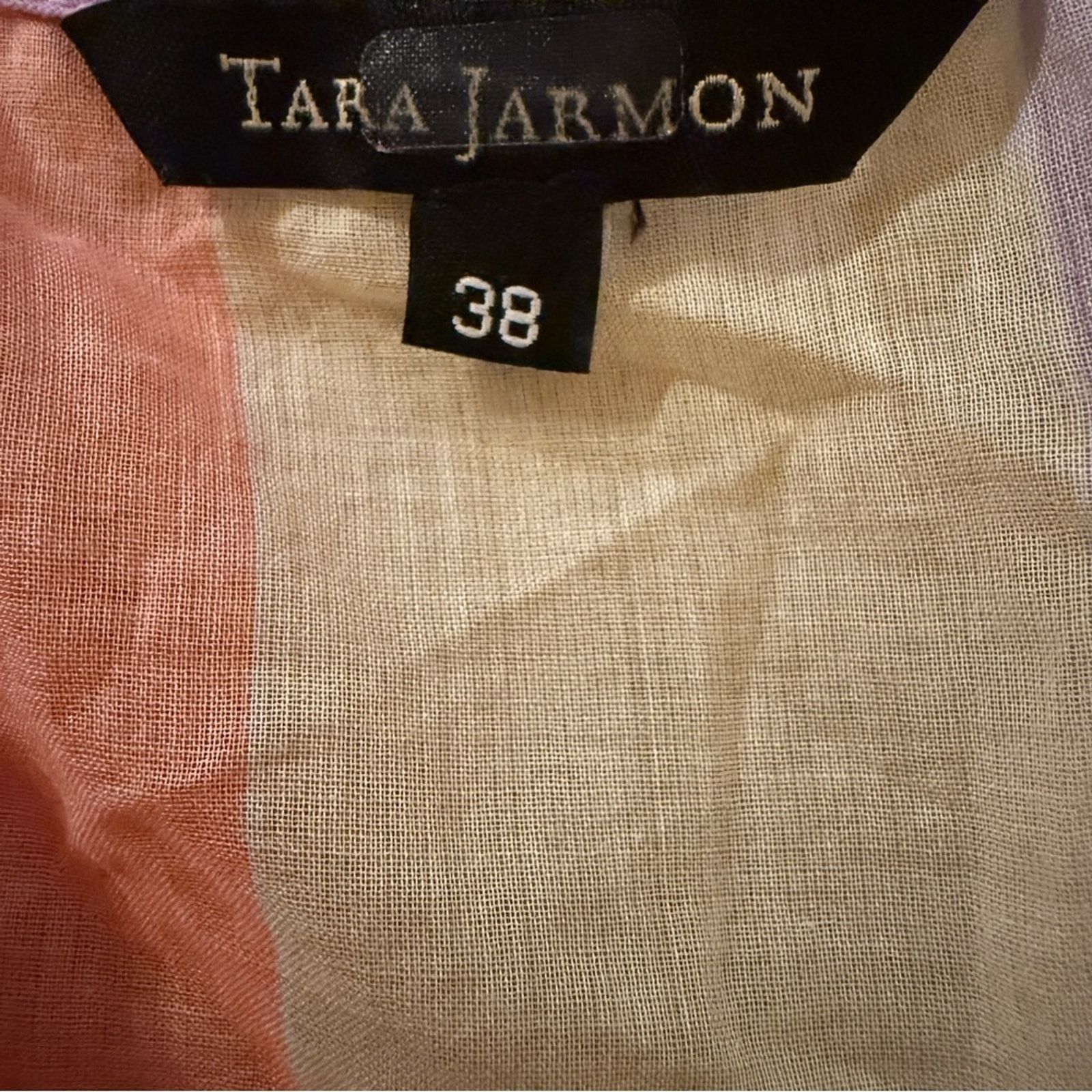 Tara Jarmon Tara Jarmon Rainbow 3/4 Sleeve Midi Dress Sz 38 / US 6 Size XS / US 0-2 / IT 36-38 - 6 Thumbnail