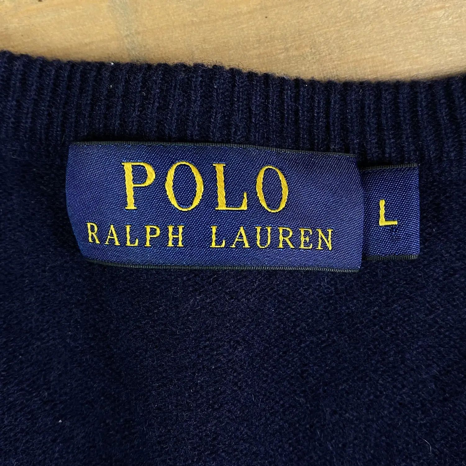 Polo Ralph Lauren × Ralph Lauren Mens Sweater V-Neck Polo Ralph Lauren Size L Size US L / EU 52-54 / 3 - 4 Thumbnail