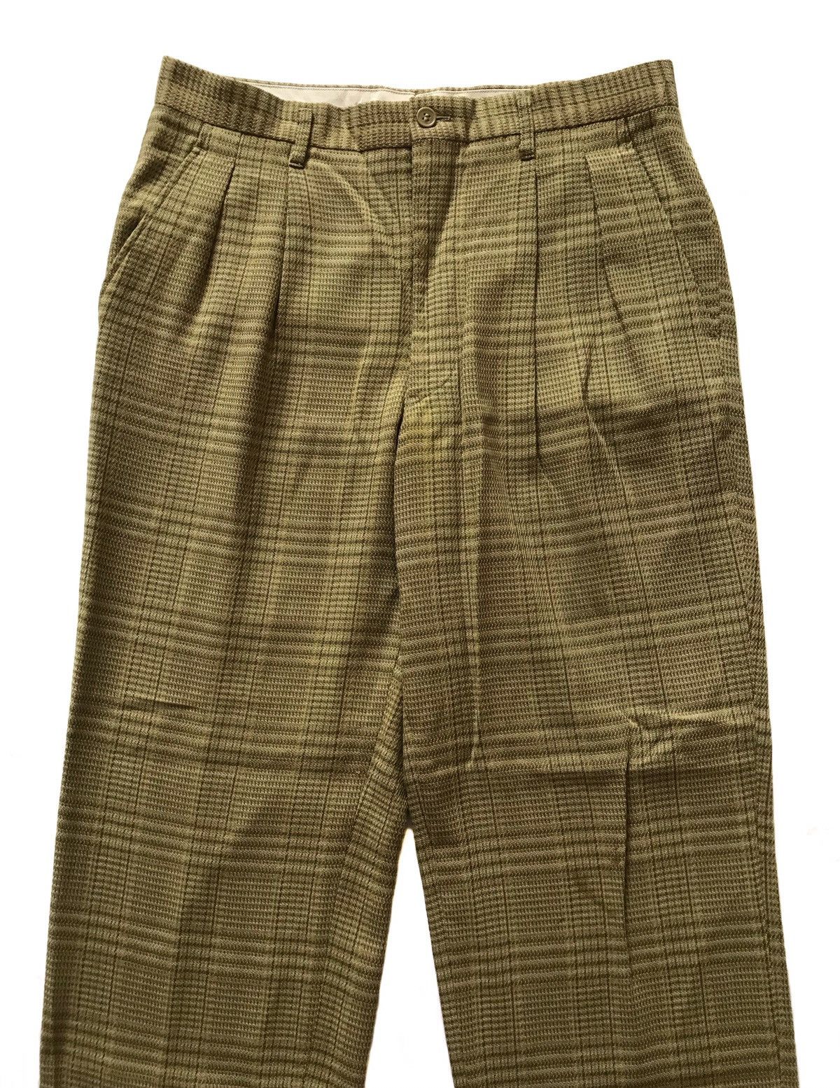 Christian Dior Monsieur CHRISTIAN DIOR MONSIEUR CHECKERED TROUSER PANTS Size US 32 / EU 48 - 2 Thumbnail