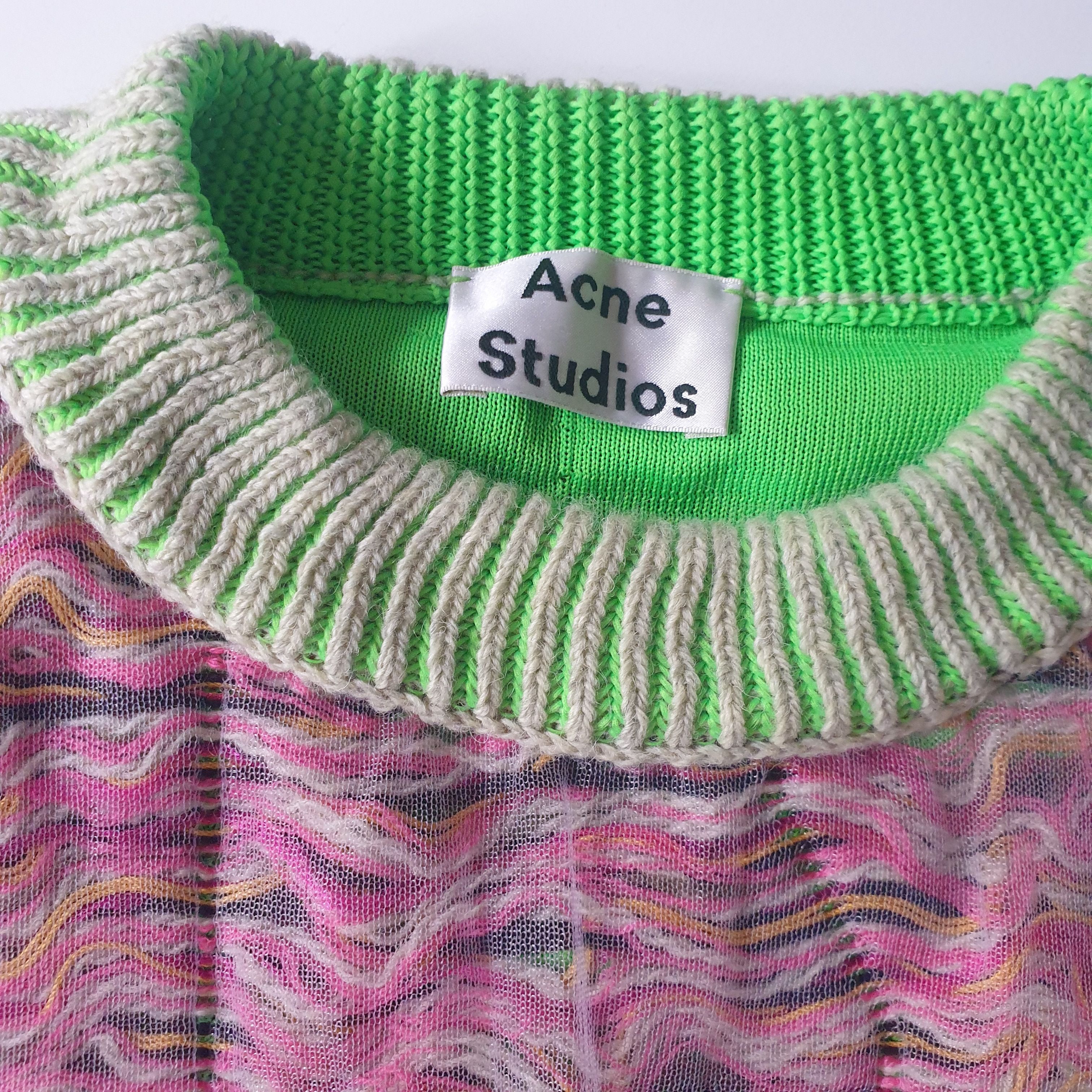 Acne Studios ACNE STUDIOS, MULTICOLOURED RARE KNIT Size US L / EU 52-54 / 3 - 8 Thumbnail