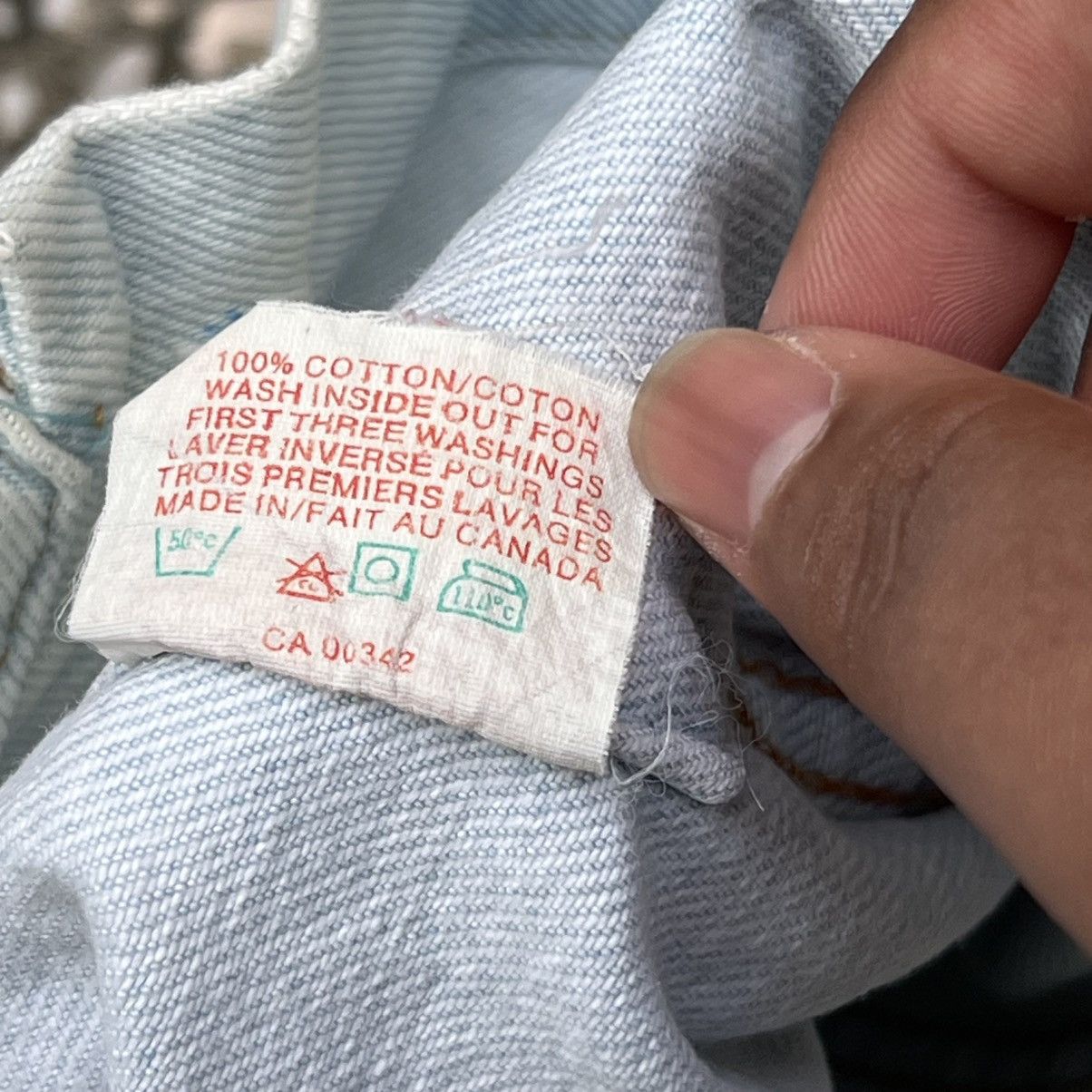 Levi's “LEVI’S” LIGHT BLUE TYPE-3 DENIM JACKET Size US M / EU 48-50 / 2 - 18 Thumbnail