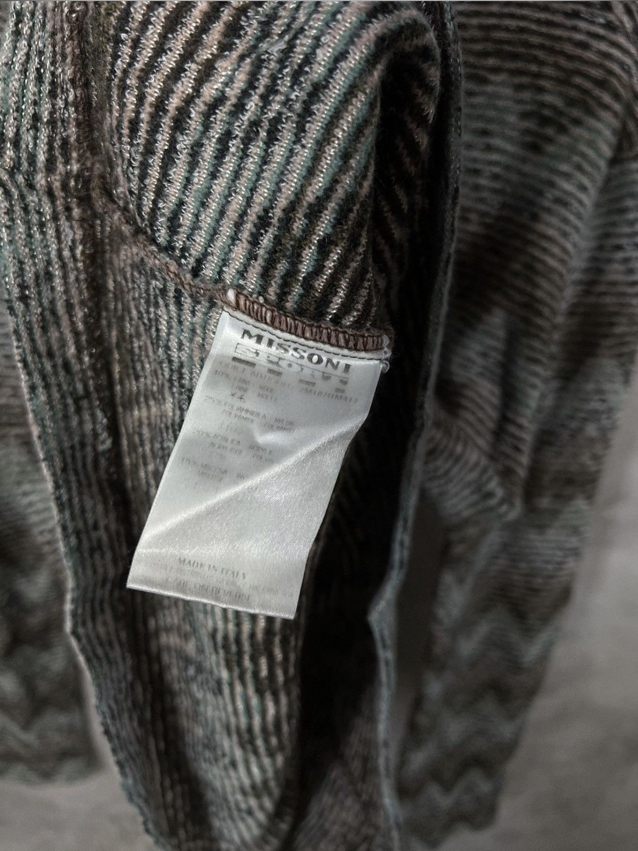 Japanese Brand × Missoni × Vintage Vintage Missoni Sport Pattern Y2k Sweater Size M / US 6-8 / IT 42-44 - 4 Thumbnail