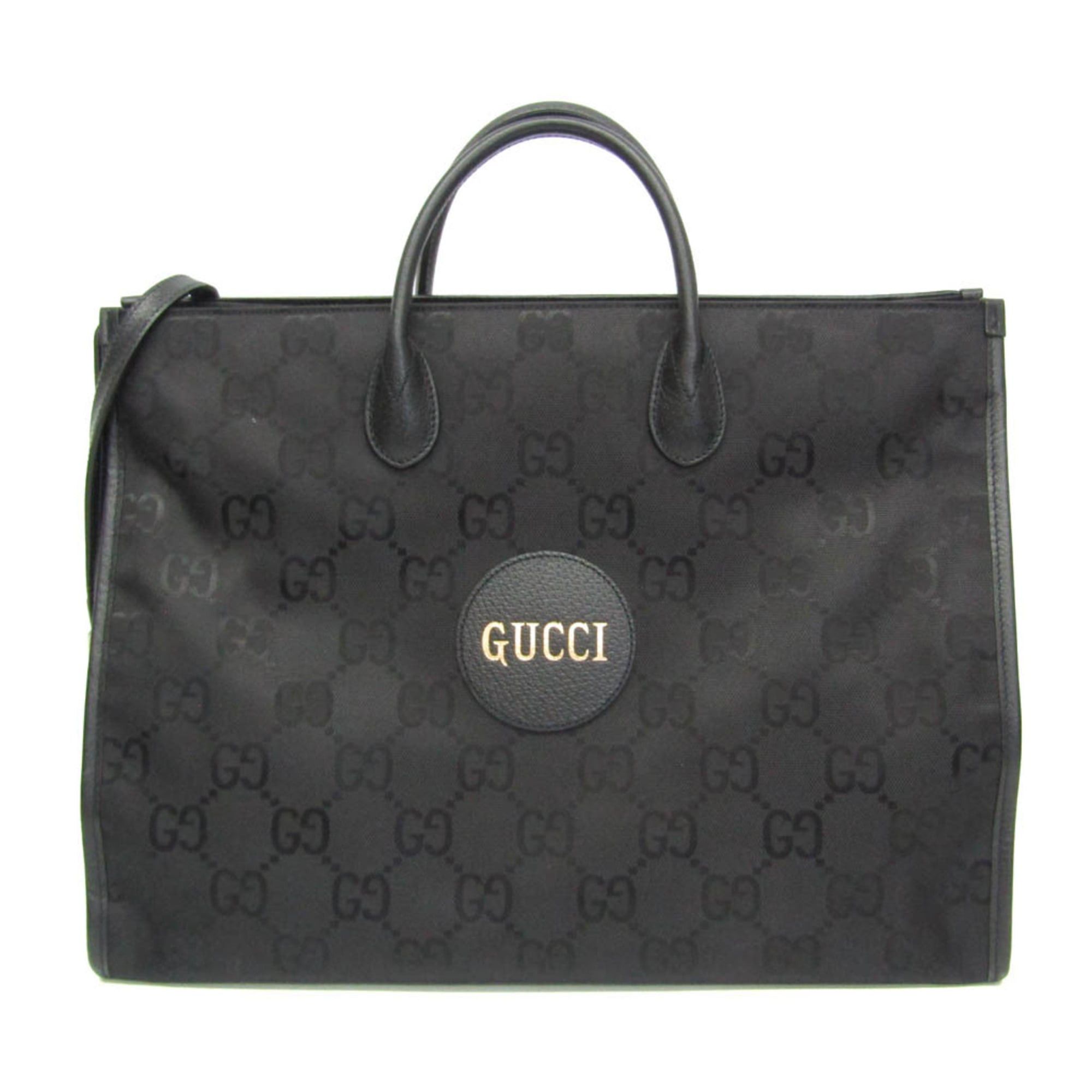Gucci Gucci Off The Grid GG 630353 Men,Women Nylon Canvas,Leather Handbag,Shoulder Bag Black Size ONE SIZE - 1 Thumbnail