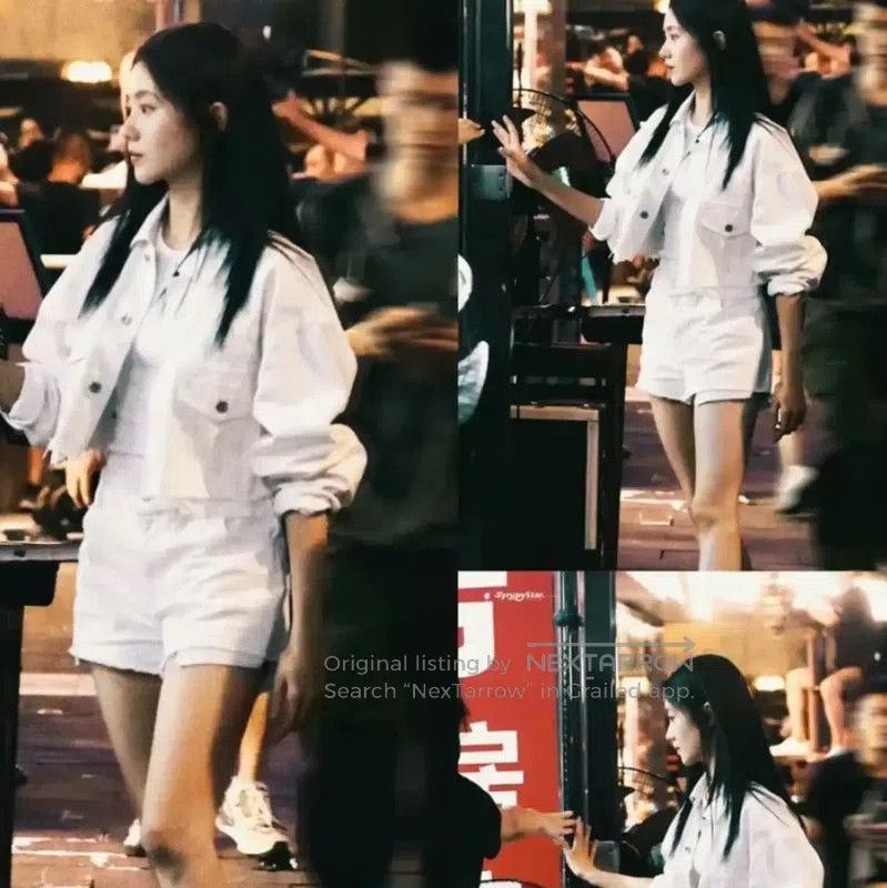 Miu Miu Miu Miu White Cotton Cropped Jacket . Size XS / US 0-2 / IT 36-38 - 9 Thumbnail