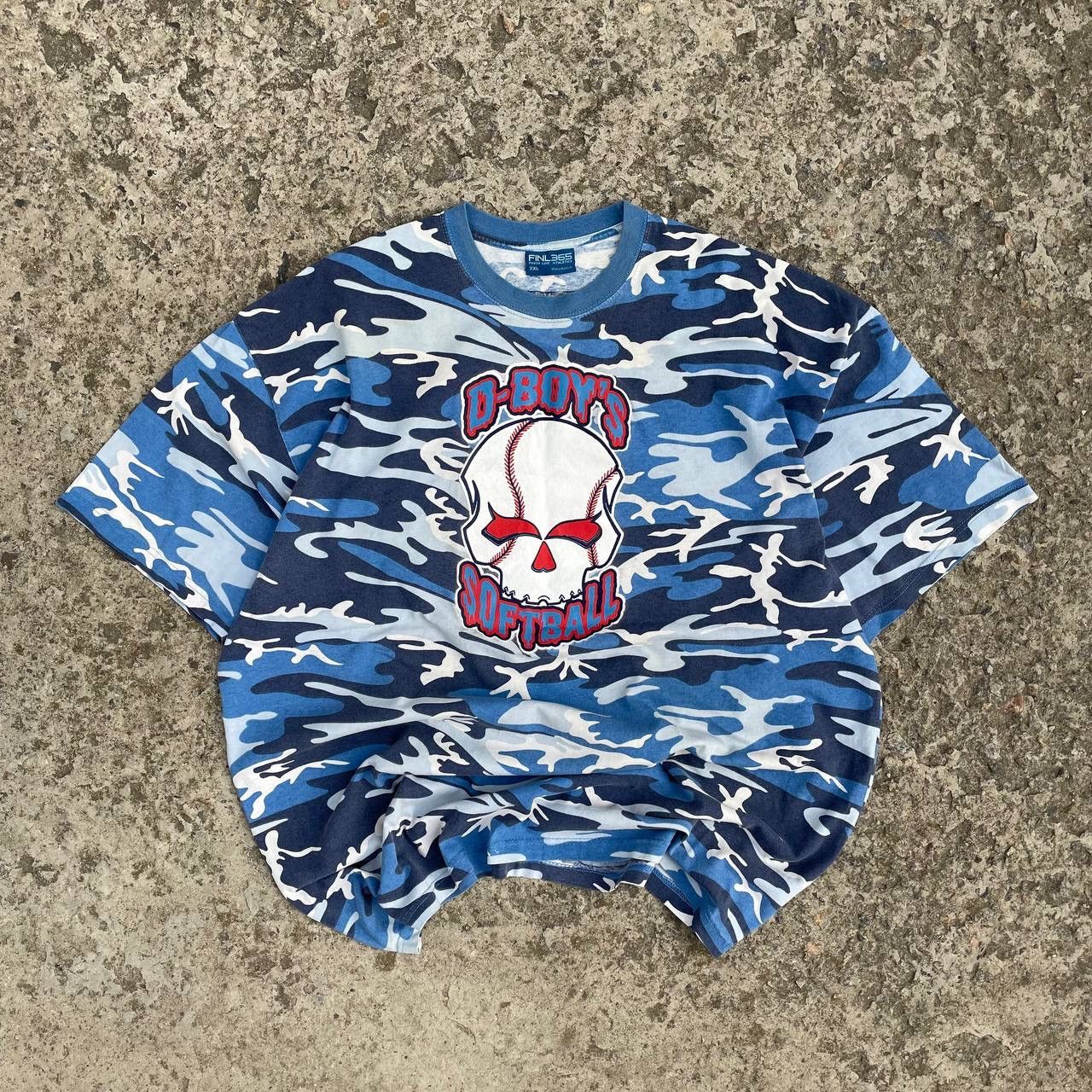 CCP (Crazy Character Print) Vintage Japanese Style Adult D-Boys Softball T-shirts Camo Size US XXL / EU 58 / 5 - 1 Thumbnail
