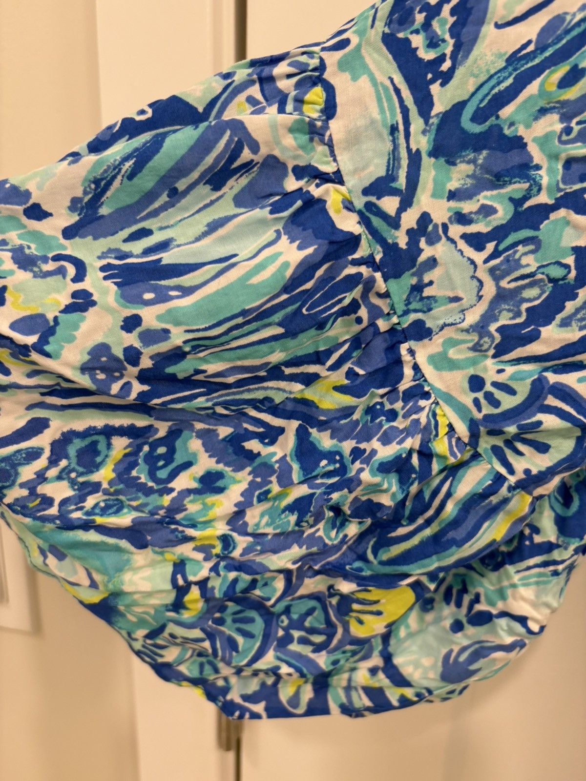 Lilly Pulitzer Lilly Pulitzer Alanna Swing Dress Blue Crush After Party XS Size XS / US 0-2 / IT 36-38 - 12 Thumbnail