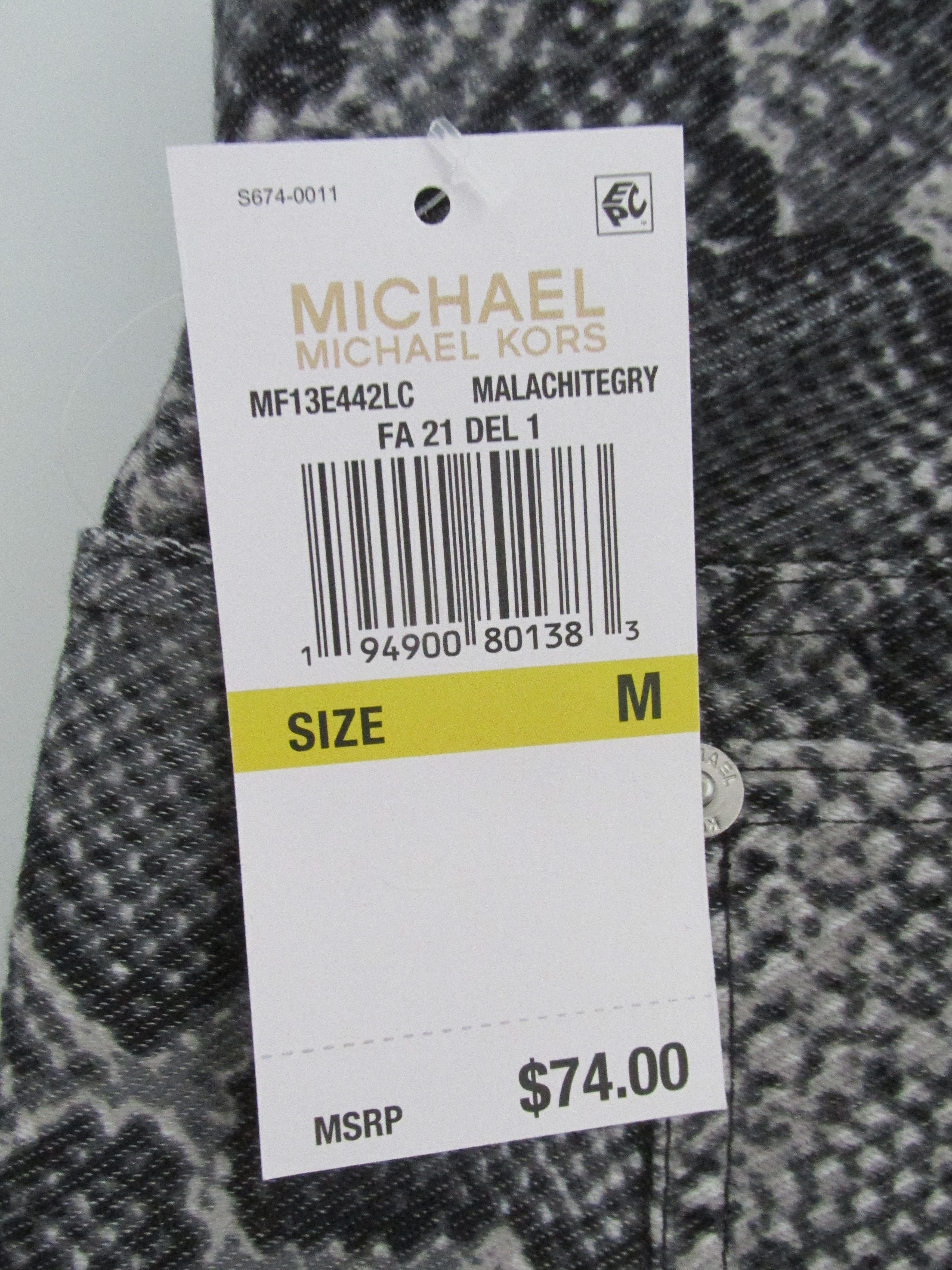 Michael Kors Michael Kors (NWT) Women's Snakeskin Leggings Size Medium Size 30" / US 8 / IT 44 - 9 Thumbnail