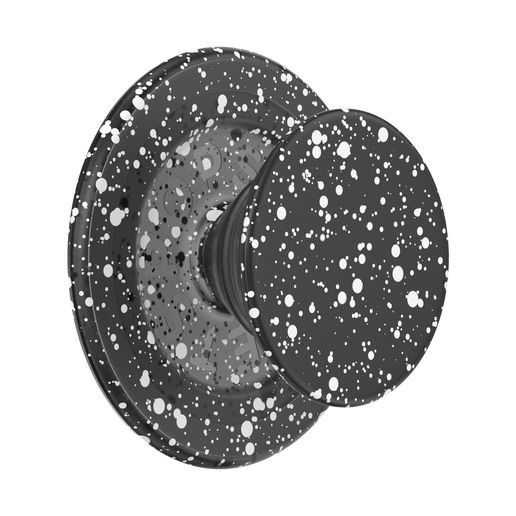 Other Black & White Speckled Phone Grip & Stand Compatible With Ma Size ONE SIZE - 5 Thumbnail