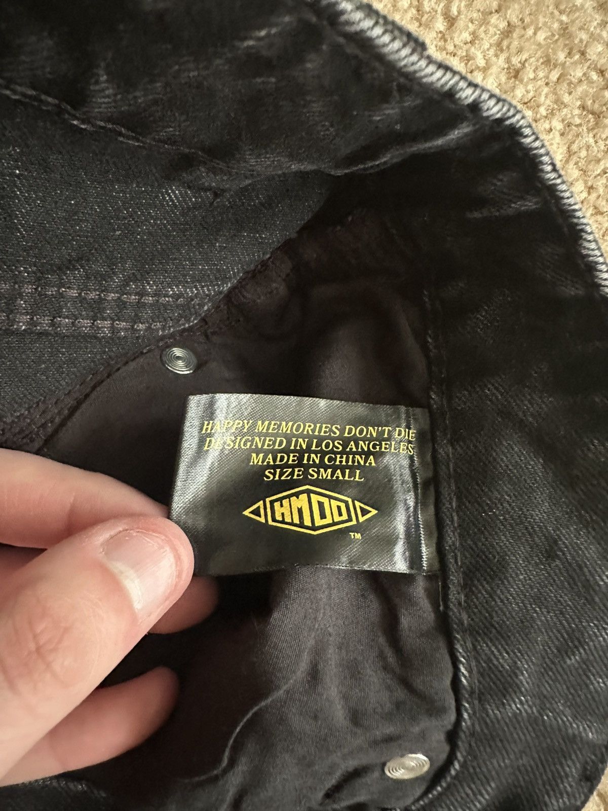 HMDD HMDD Black Crystal Billie Jean Shorts (C2G Jort) Size Small Size US 30 / EU 46 - 4 Thumbnail