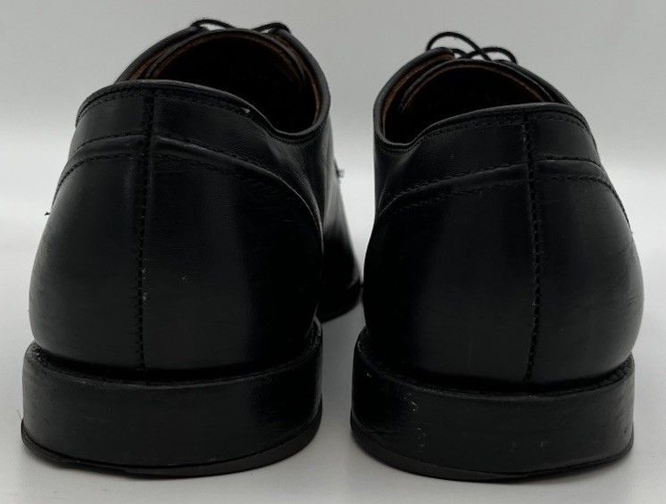 Allen Edmonds Allen Edmonds "LASALLE" Black Leather Split Toe Derby 10D Size US 10 / EU 43 - 4 Thumbnail