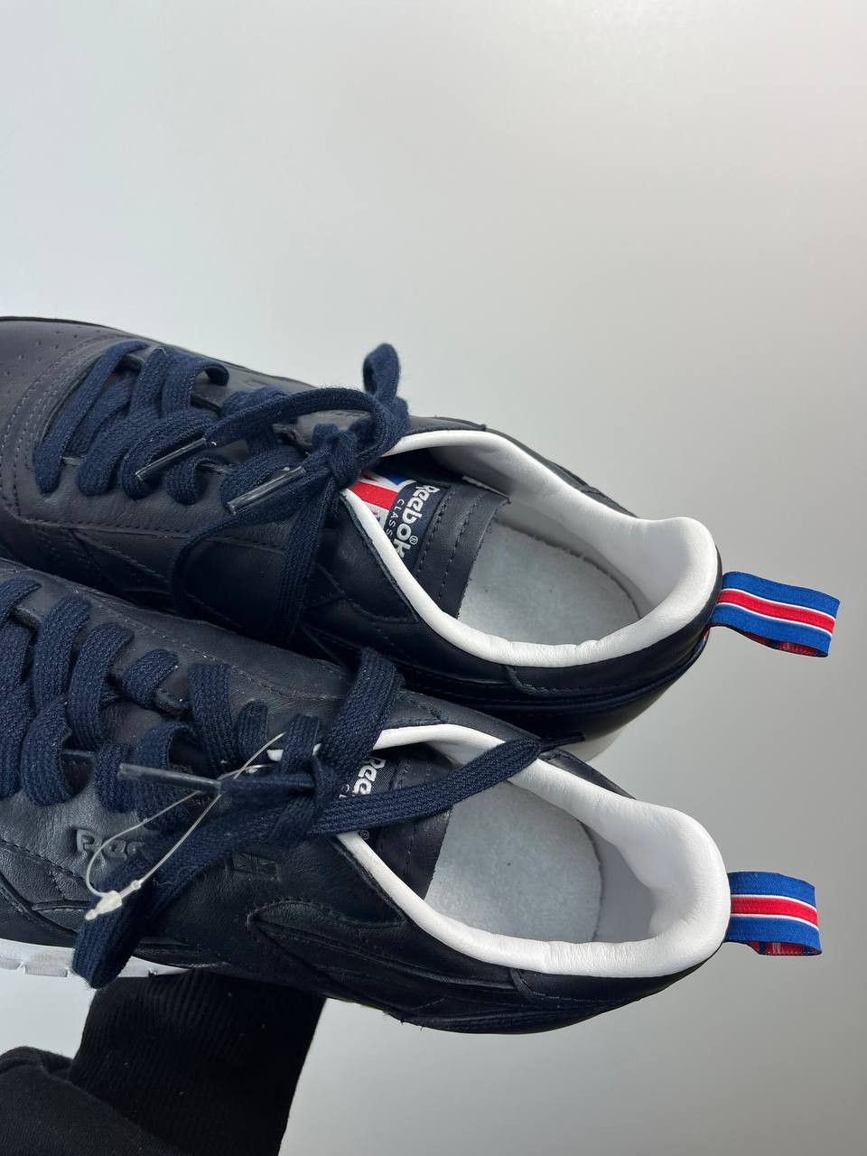 Reebok Reebok Classic Leather Black White Sneakers Mens Size EU 40 Size US 7 / EU 40 - 4 Thumbnail