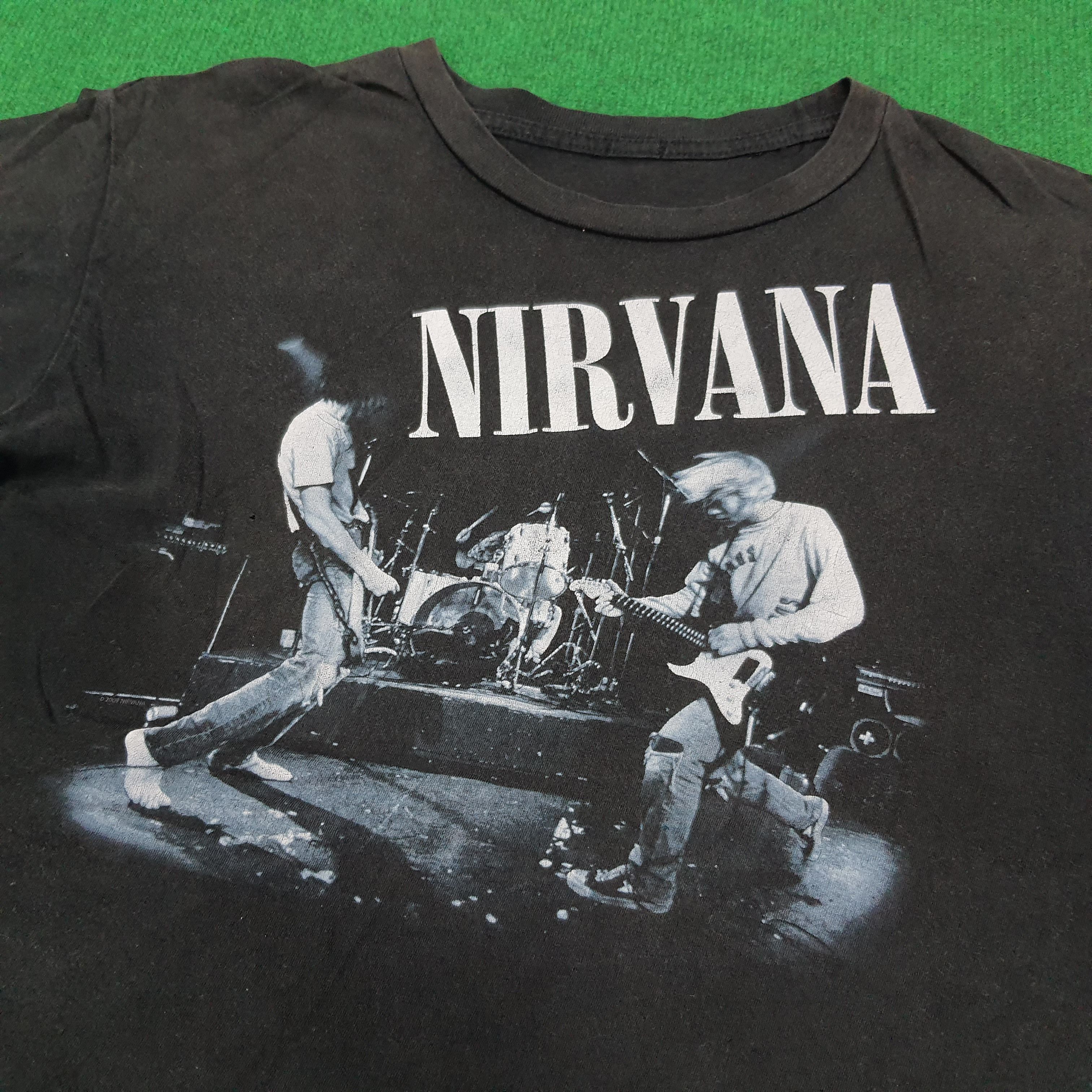 Band Tees × Nirvana Vintage Nirvana Band T-shirt Size US L / EU 52-54 / 3 - 2 Thumbnail