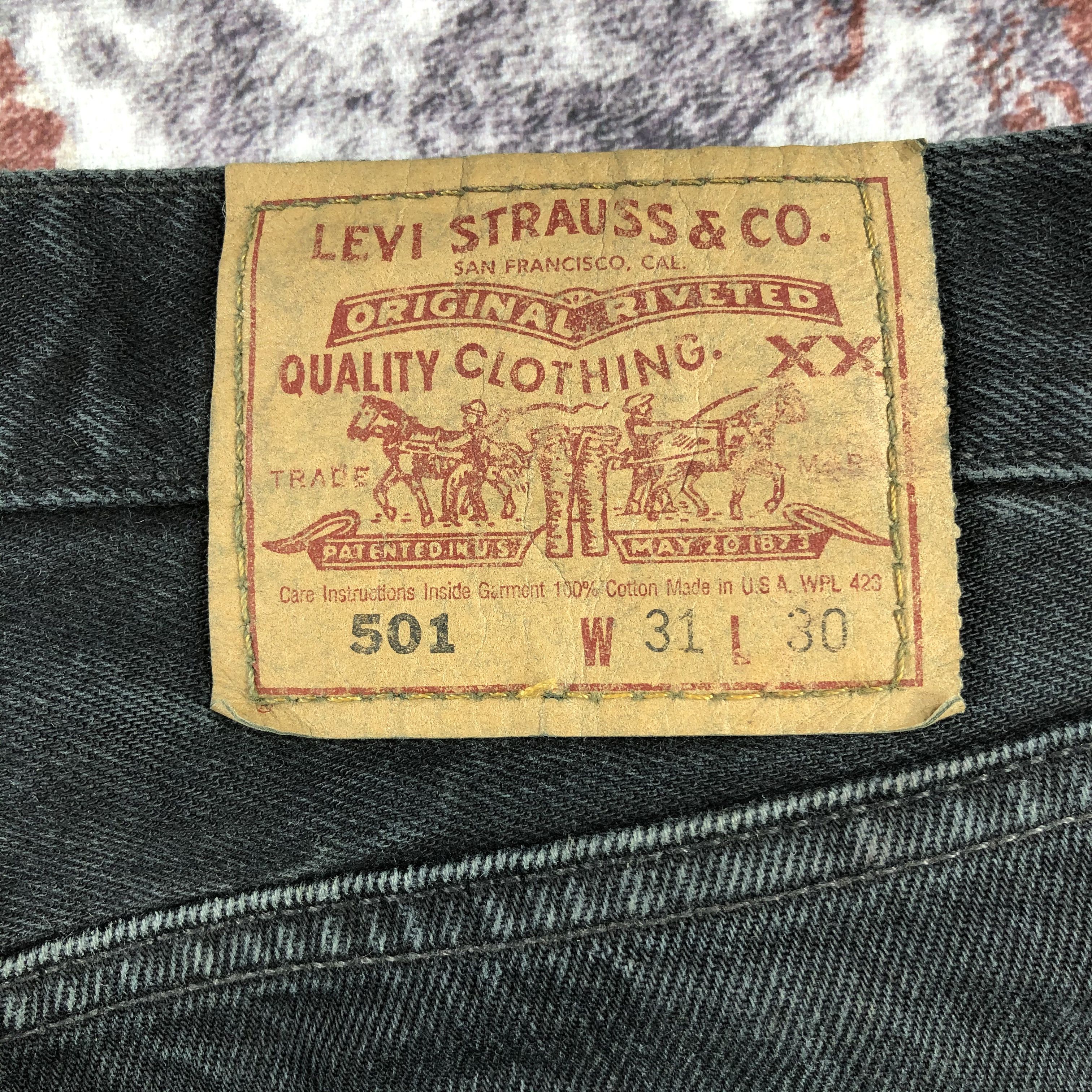 Levi's × Vintage Vintage 90s Levis 501 Jeans-JM2276 Size US 31 - 5 Thumbnail